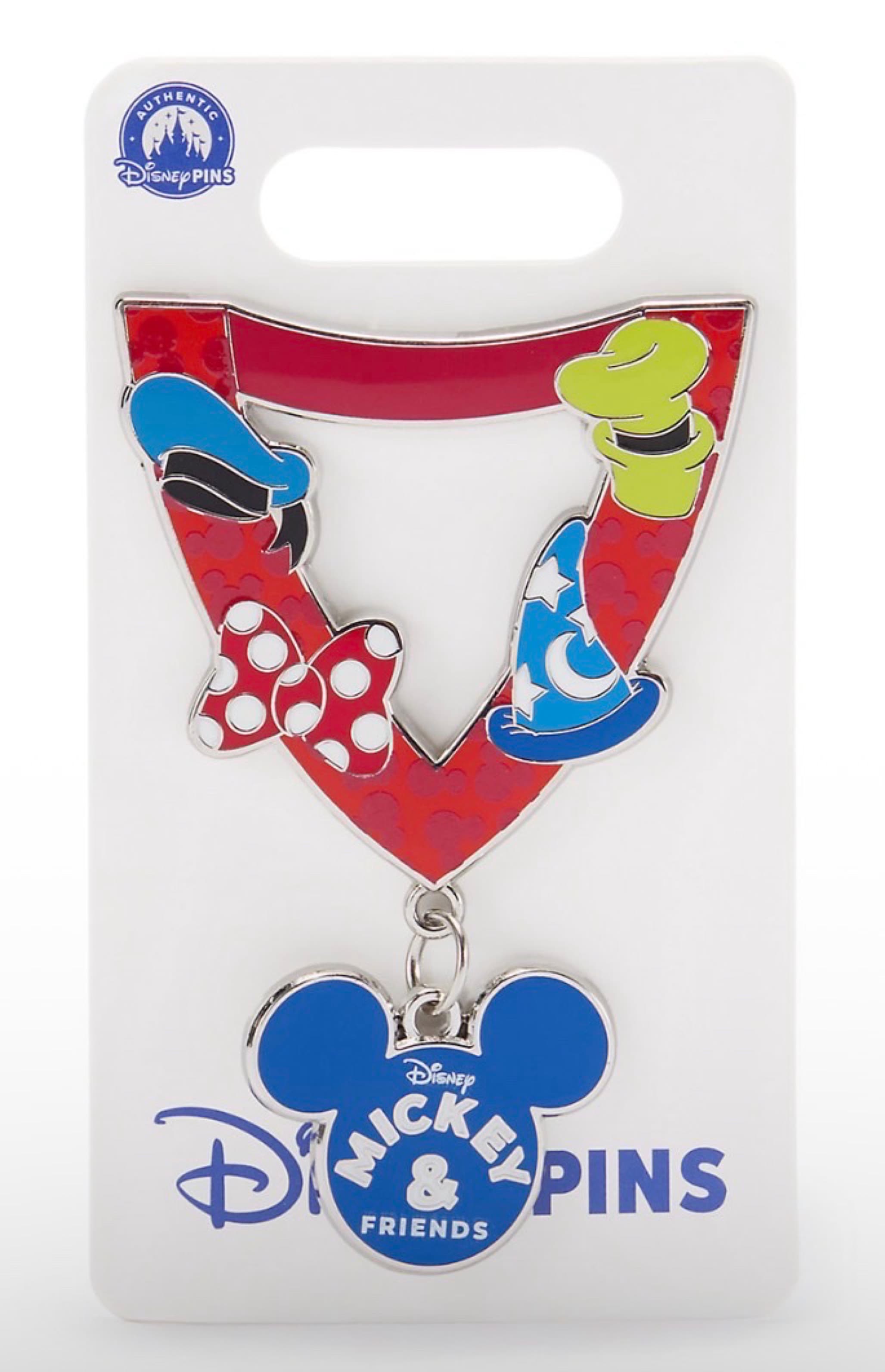 Mickey Mouse and Friends Disney Pin Trading Dangle Pin front