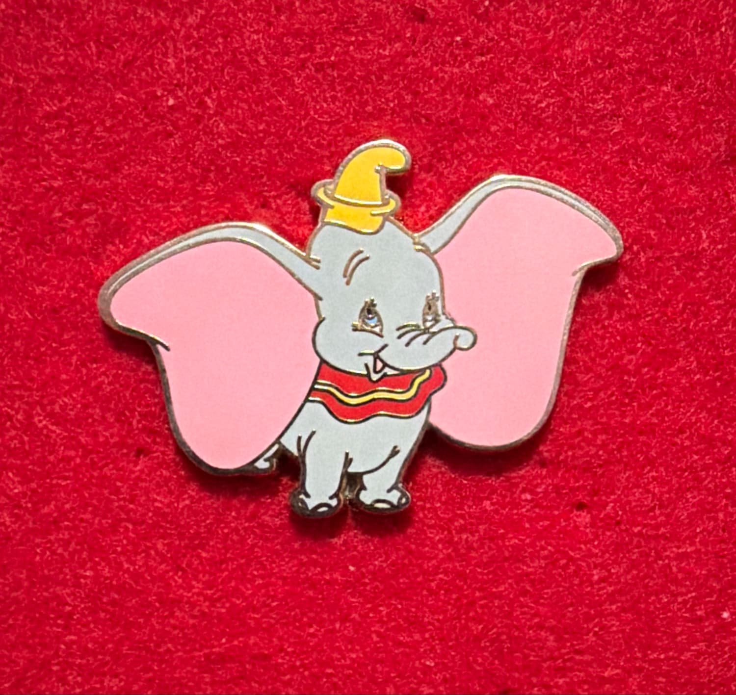 Dumbo Flying Elephant Enamel Pin front
