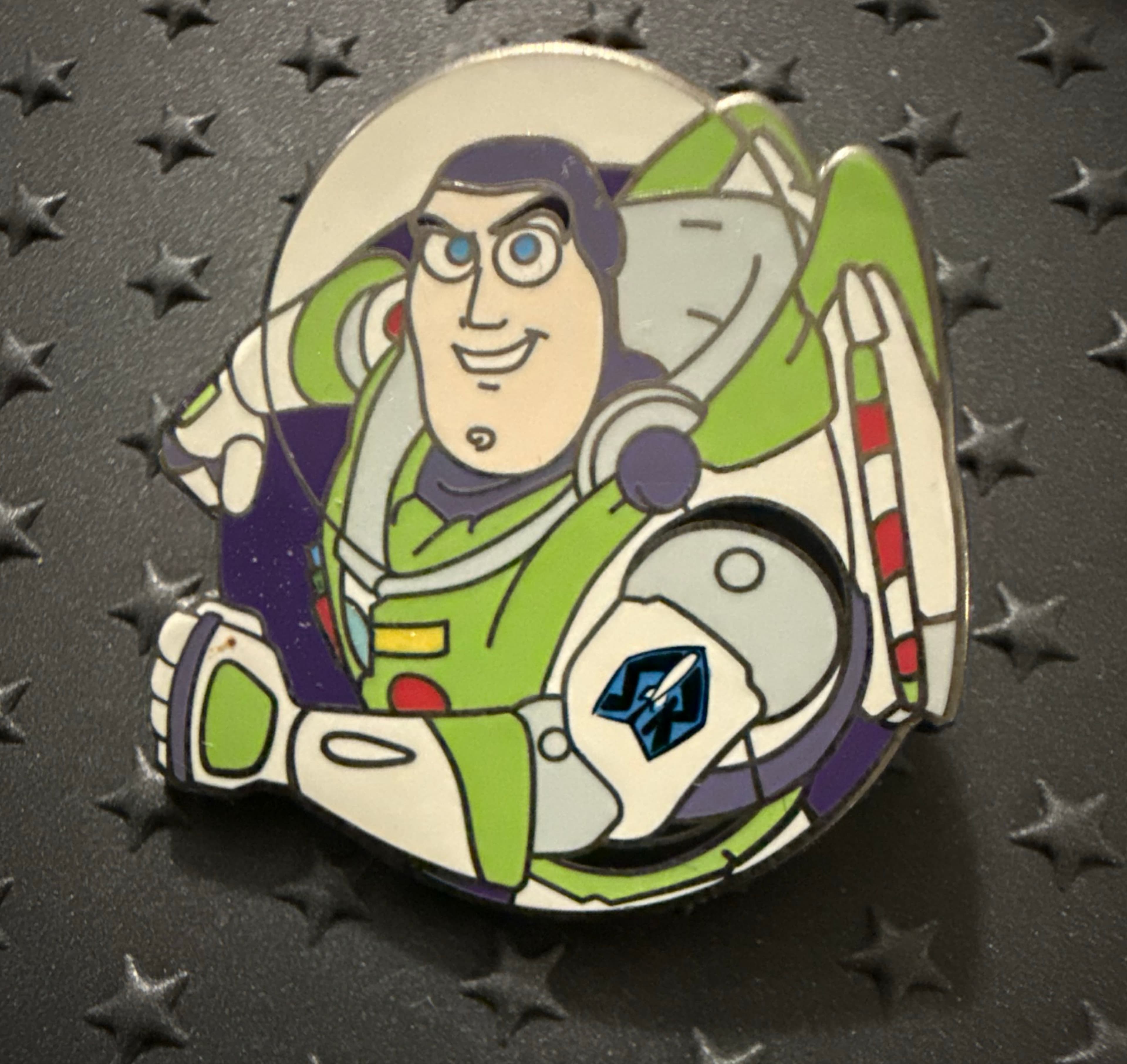 Buzz Lightyear Galaxy Stars Planet Pin front