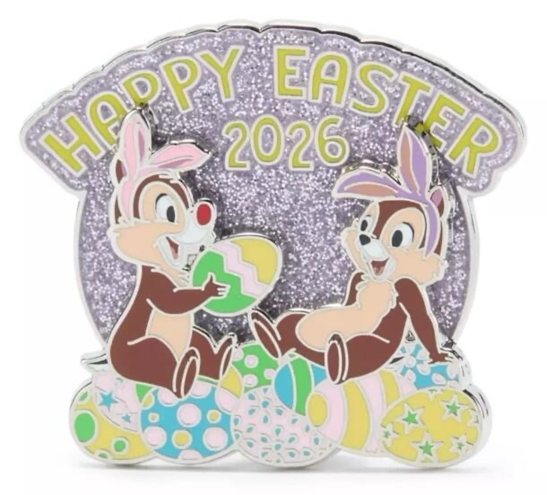 Chip and Dale Happy Easter 2026 front