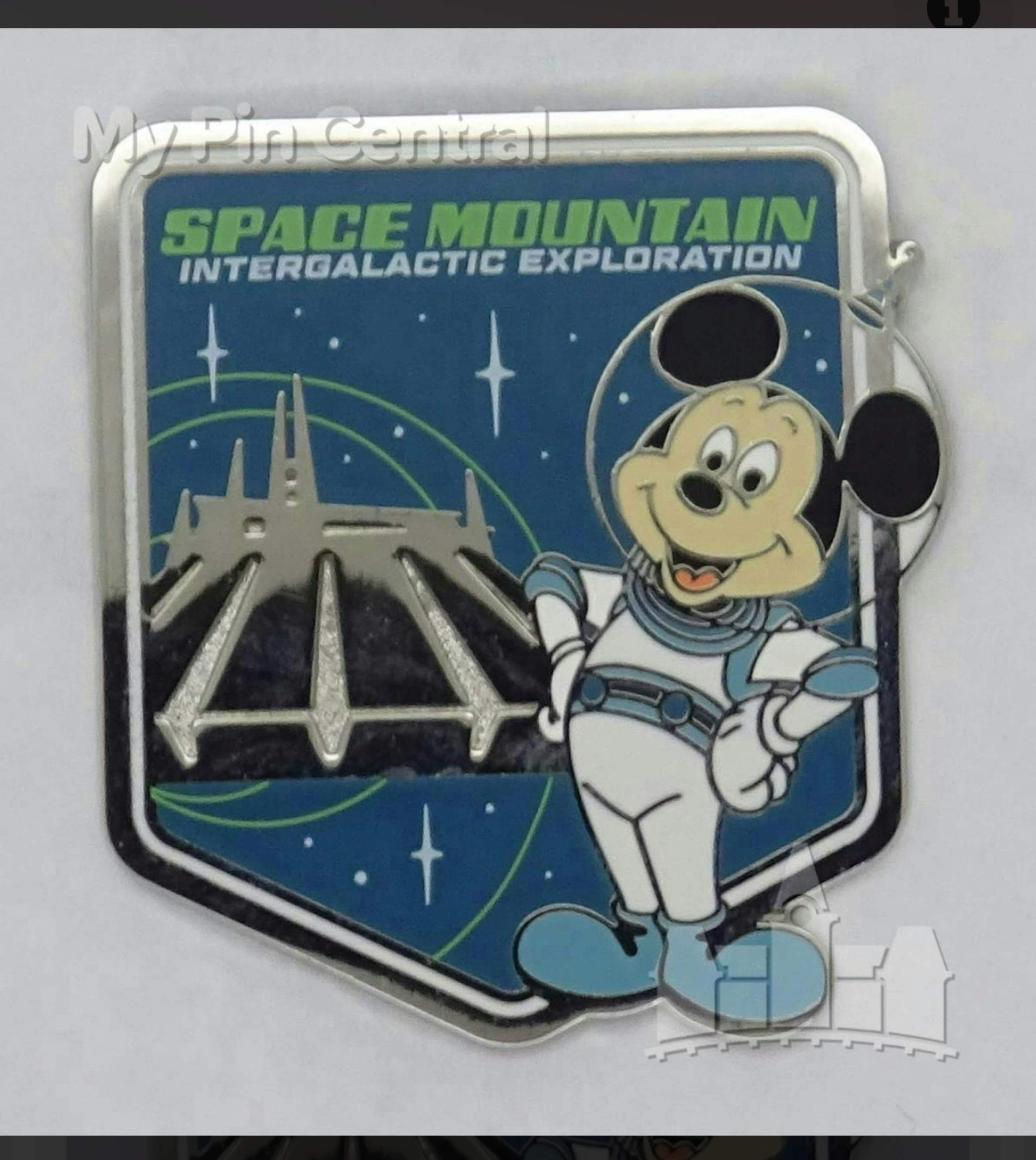 Space Mountain Intergalactic Exploration - Mickey Mouse front