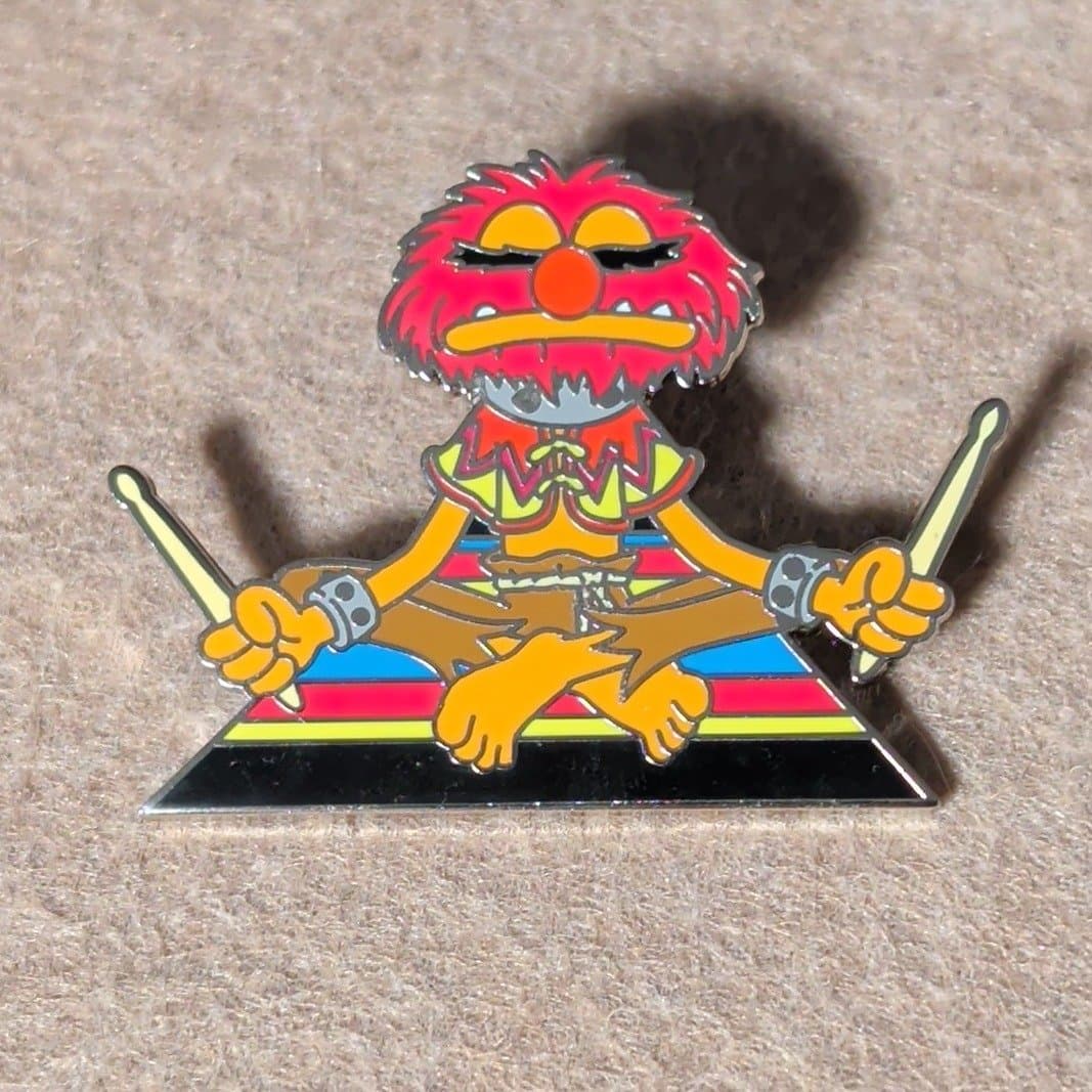 Animal Meditating with Drumsticks front