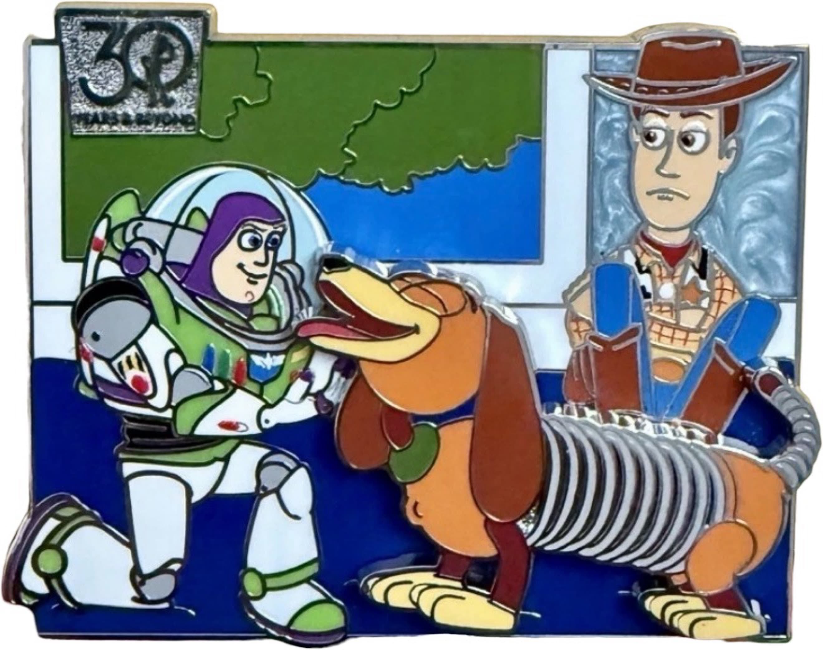 Woody Buzz Lightyear and Slinky front