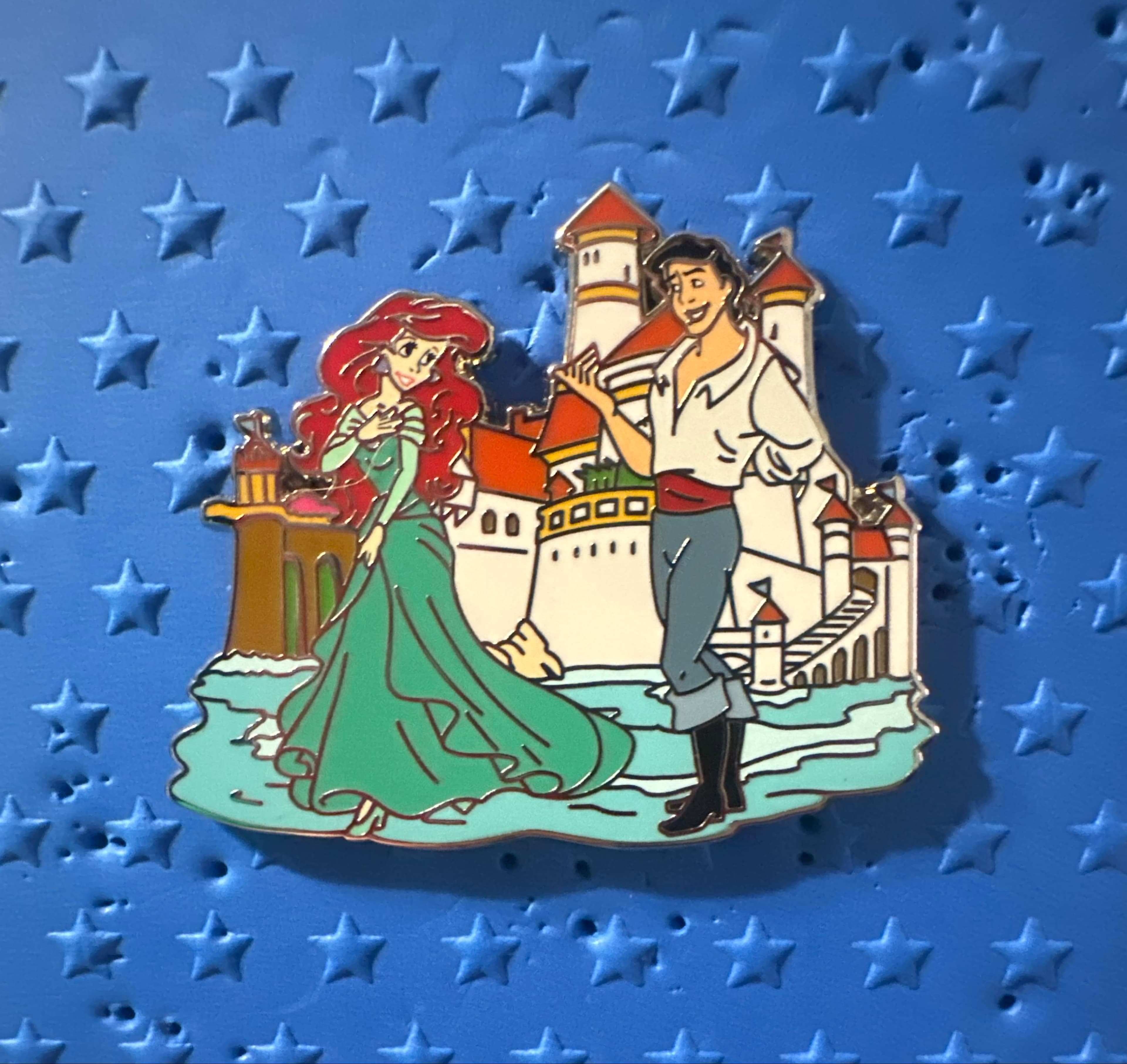 Ariel and Eric Pin front