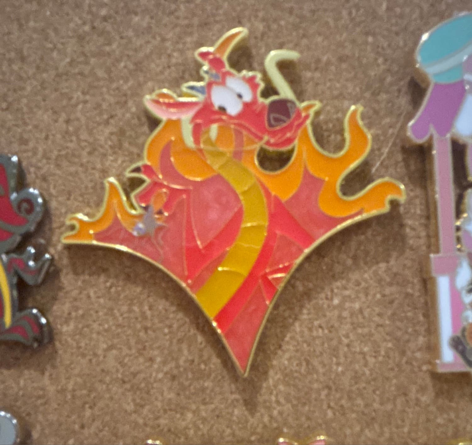 Mushu flower puzzle front