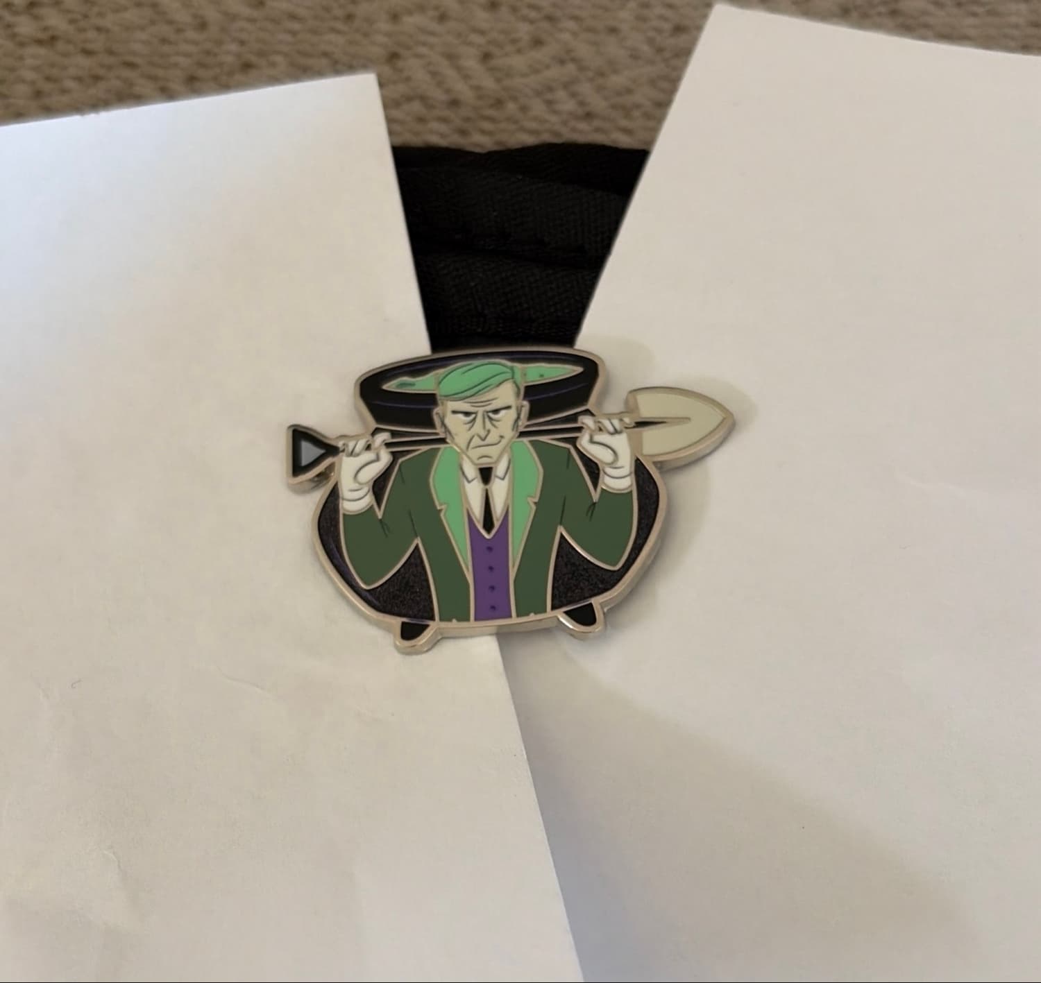 The Horned King Cauldron Pin front