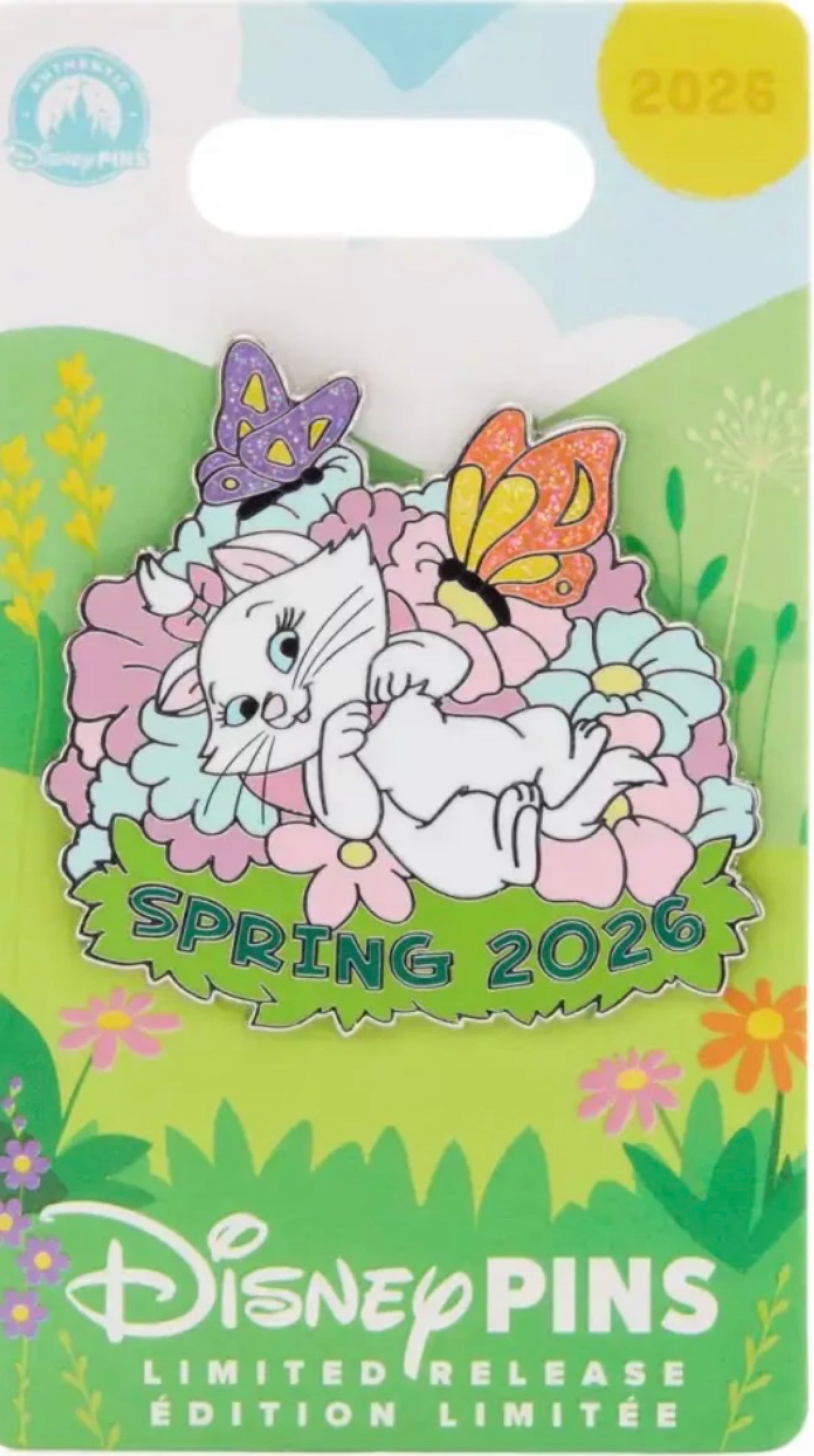 Marie Spring 2026 Pin – The Aristocats – Limited Release front
