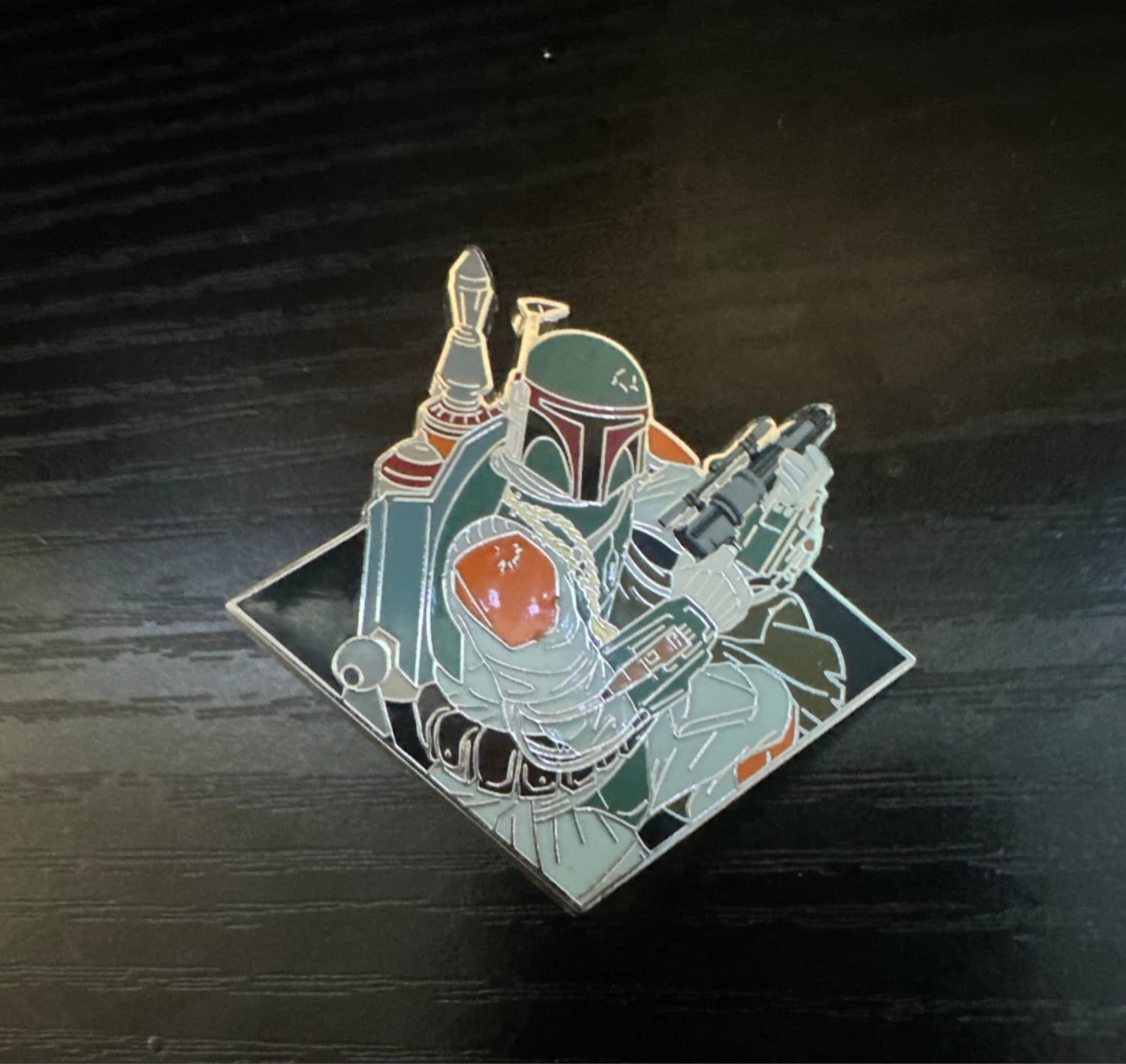 Boba Fett - Star Wars - Diamond Portrait front