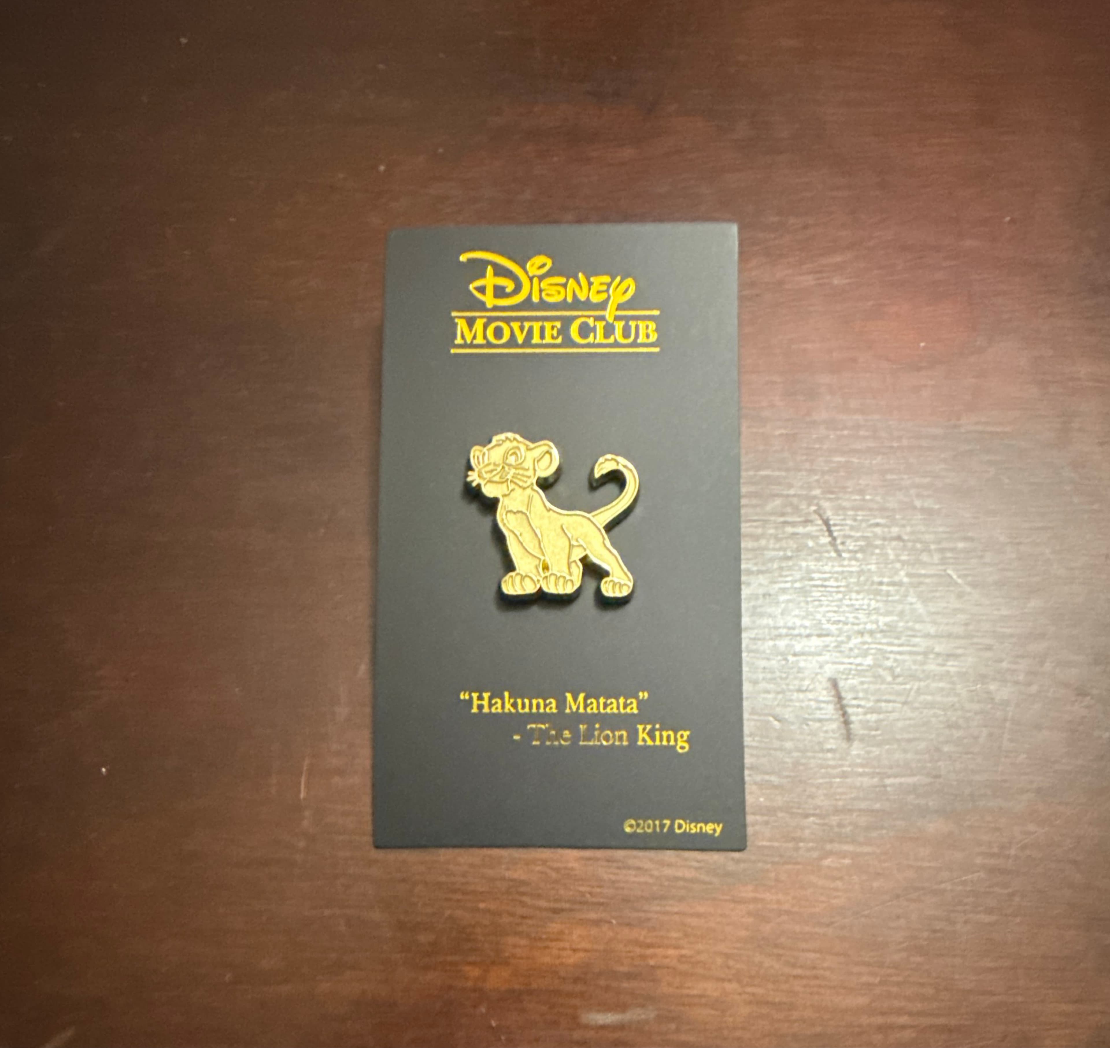 Simba Disney Movie Club front