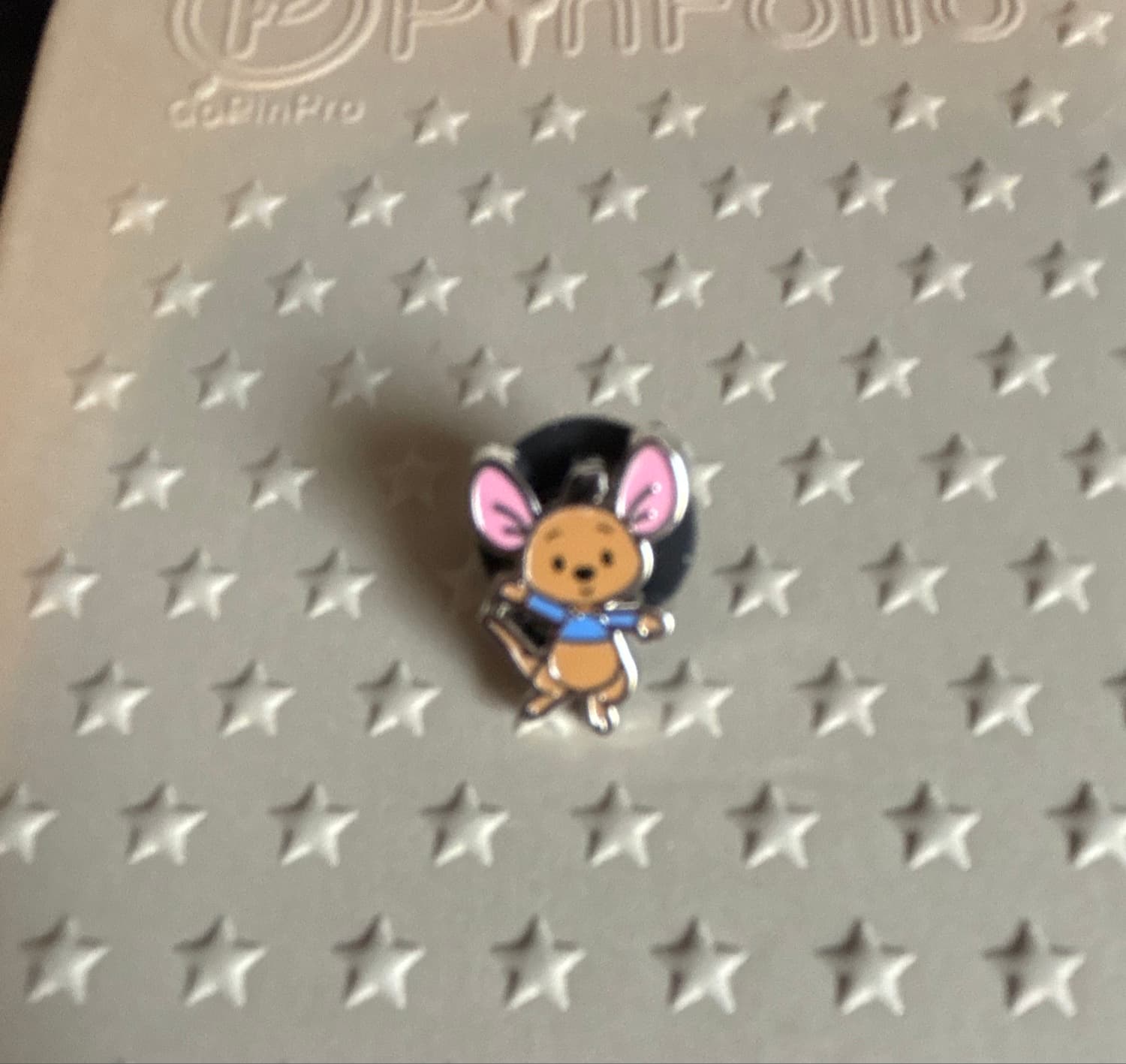 Pink A La Mode PALM Winnie the Pooh Micro Disney Pin - Roo front