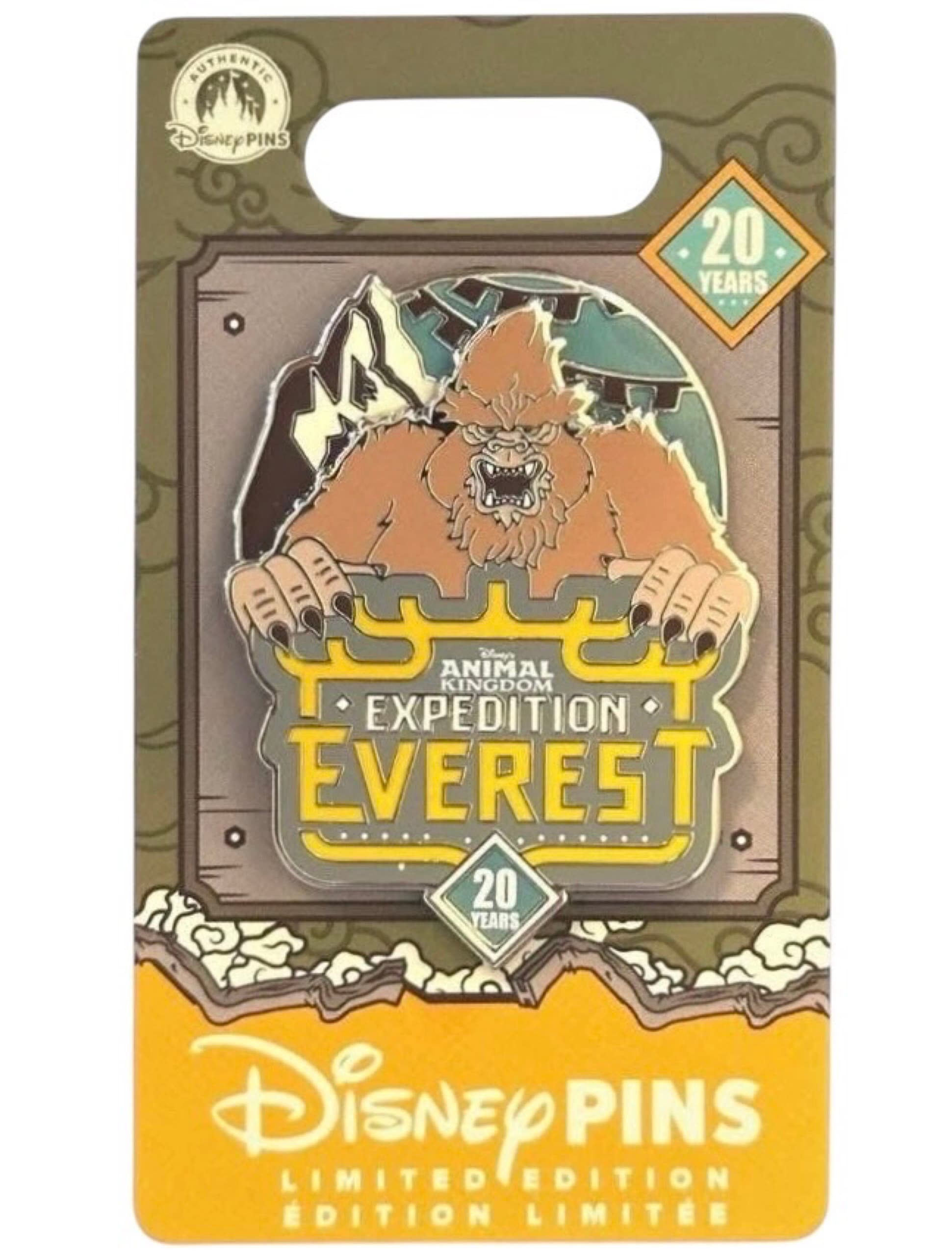 Expedition Everest Yeti 20th Anniversary front