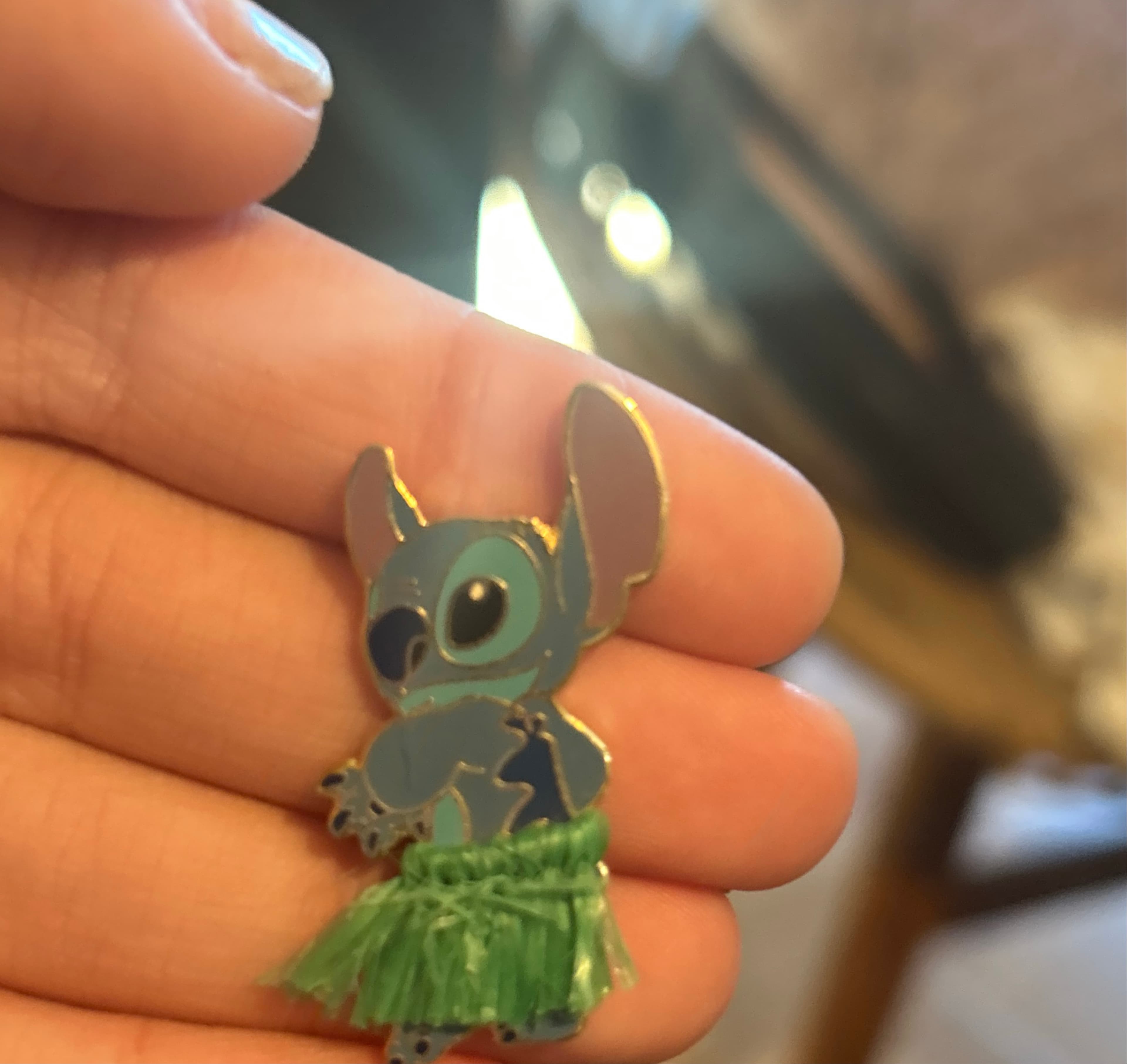 Stitch with 3d hula skirt front