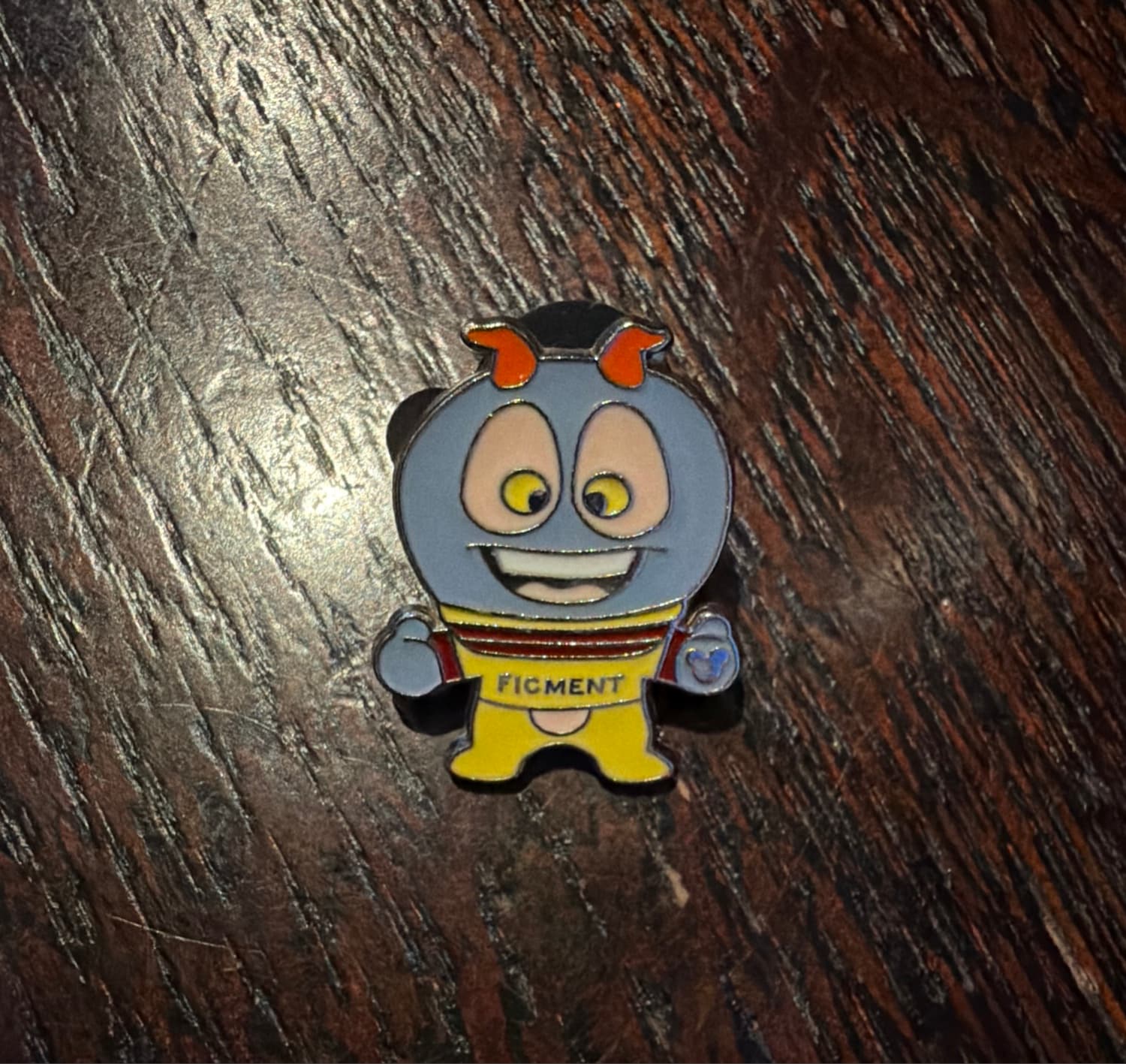 Figment (Full Body with 'FIGMENT' on Shirt) Hidden Mickey front