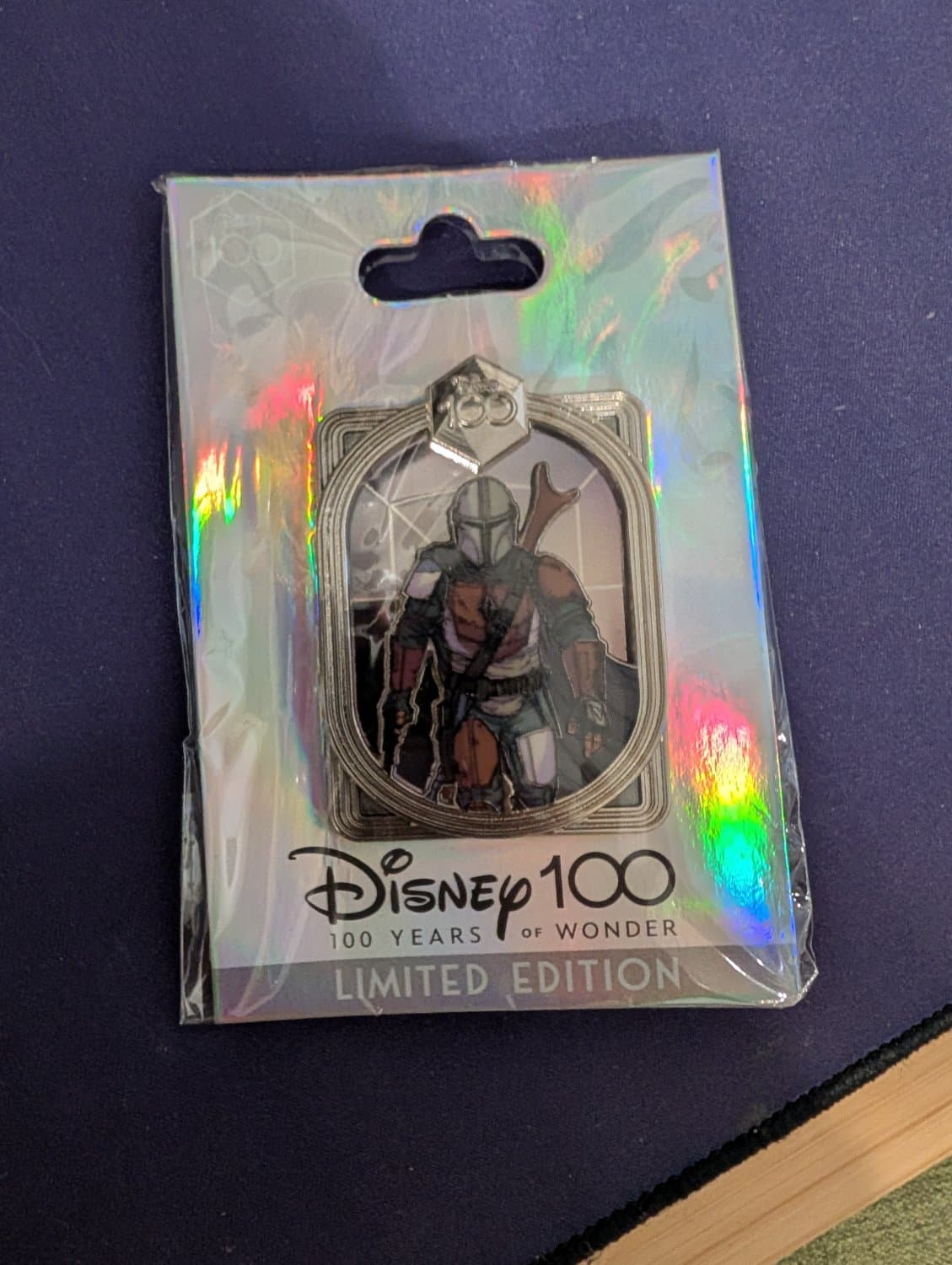 The Mandalorian - Disney 100 Years of Wonder Limited Edition Pin front