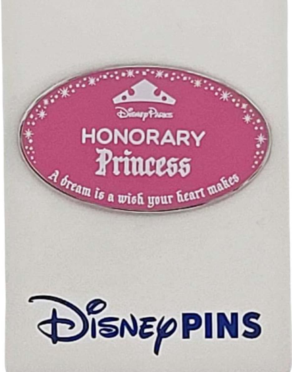 Honorary Princess Cast Member Badge 2024 front