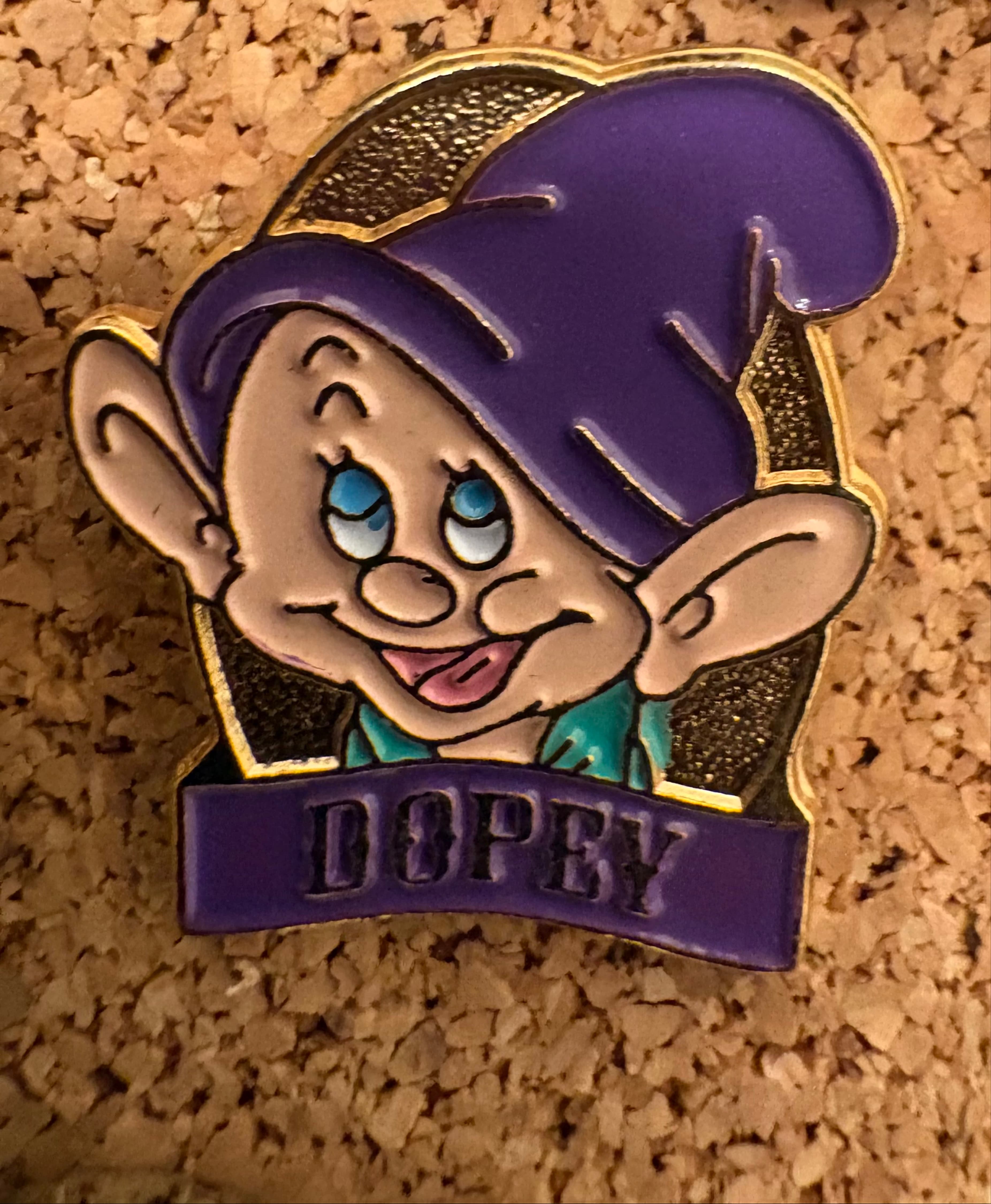 Dopey Face Pin (Snow White and the Seven Dwarfs) front