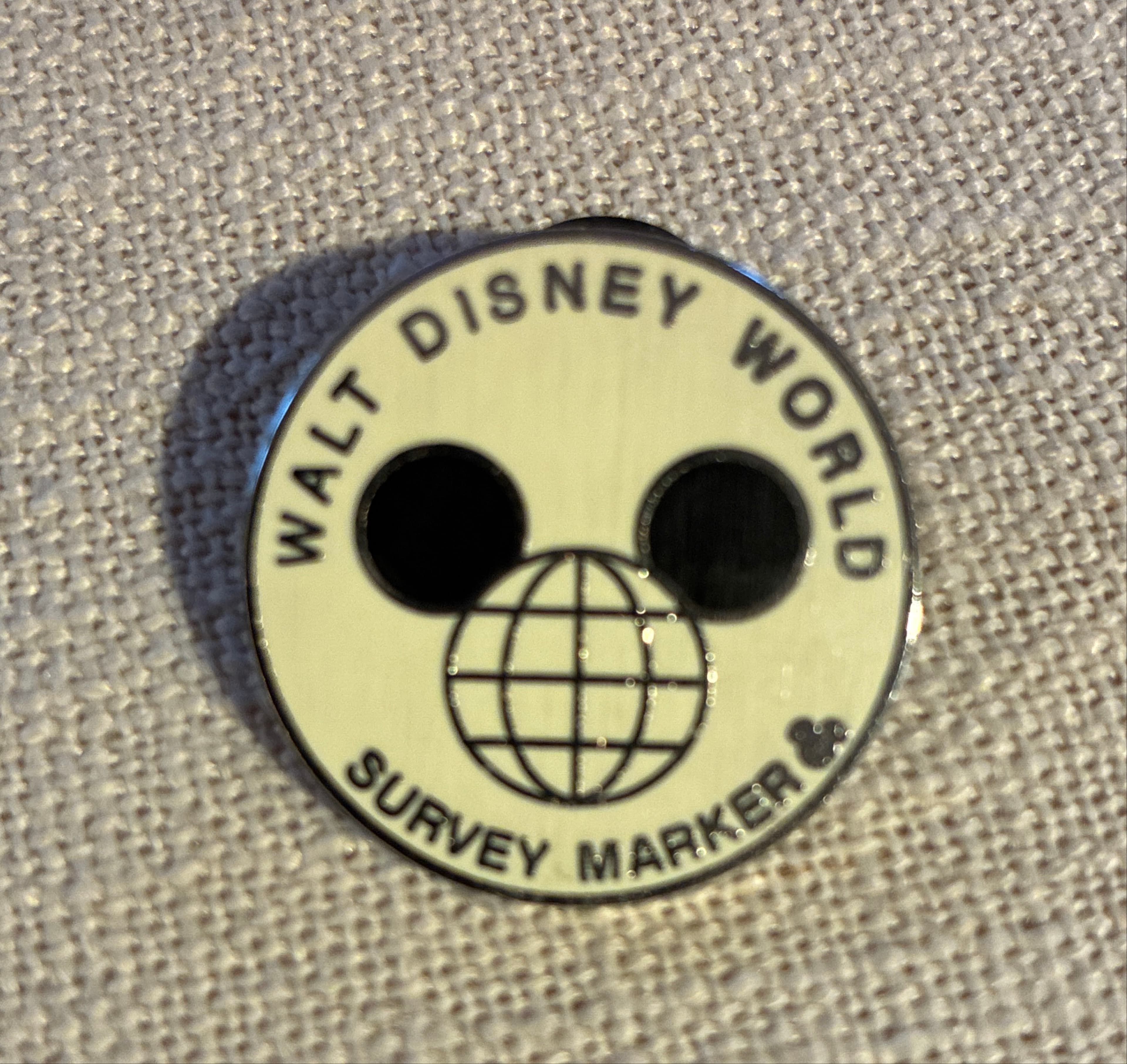 Walt Disney World Survey Marker front