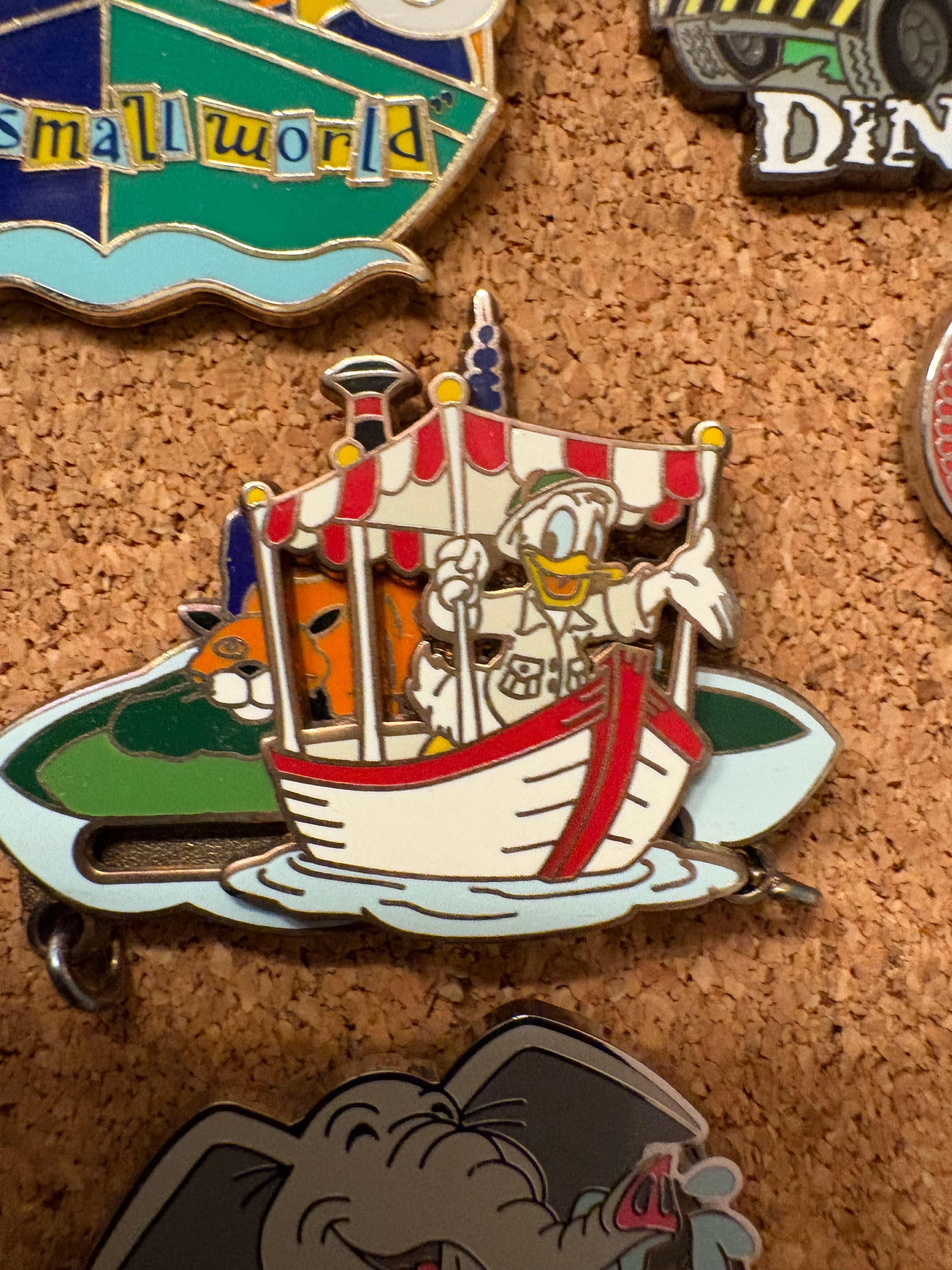 Walt Disney World Donald Duck Jungle Cruise Pin front