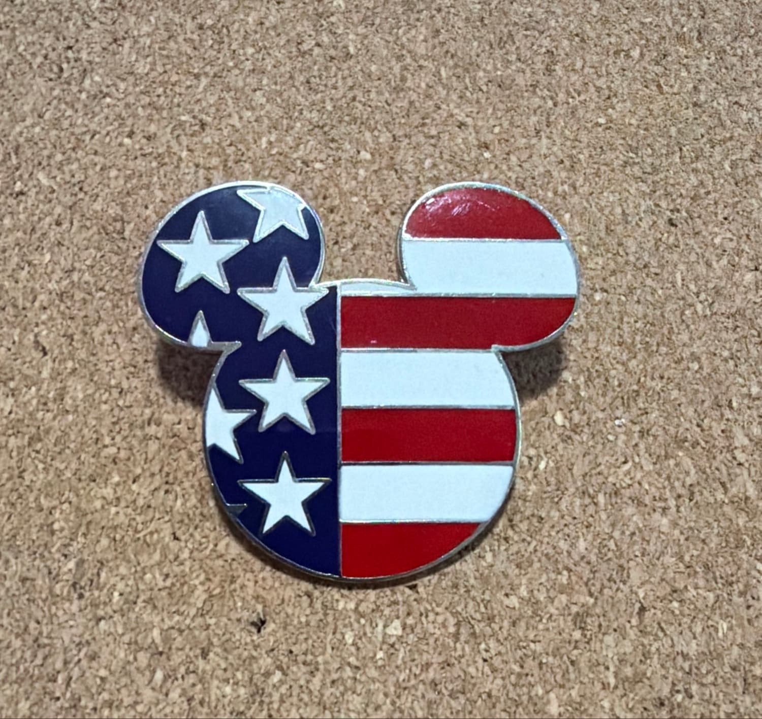 Mickey Mouse American Flag Icon front