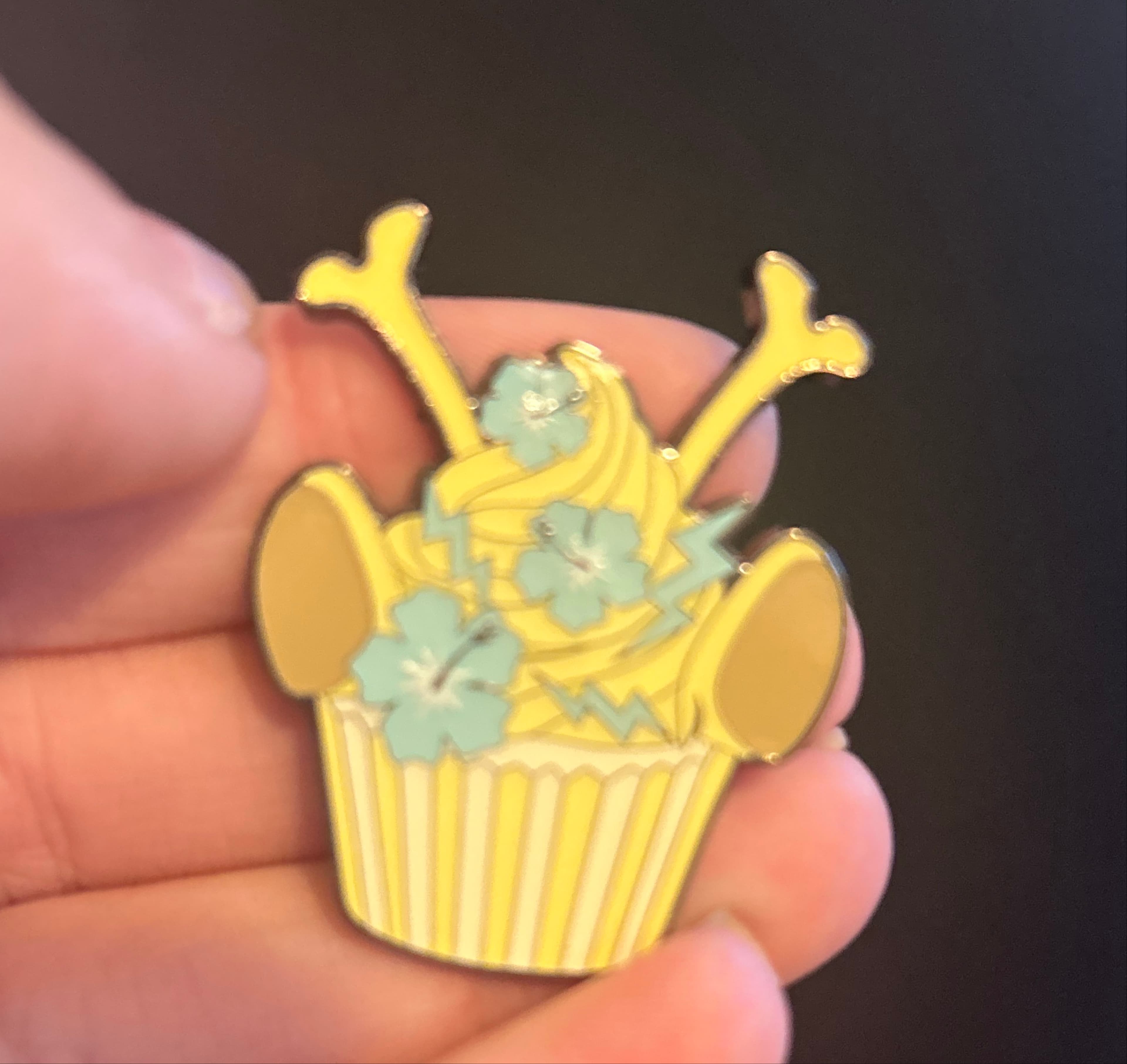Sparky cupcake front
