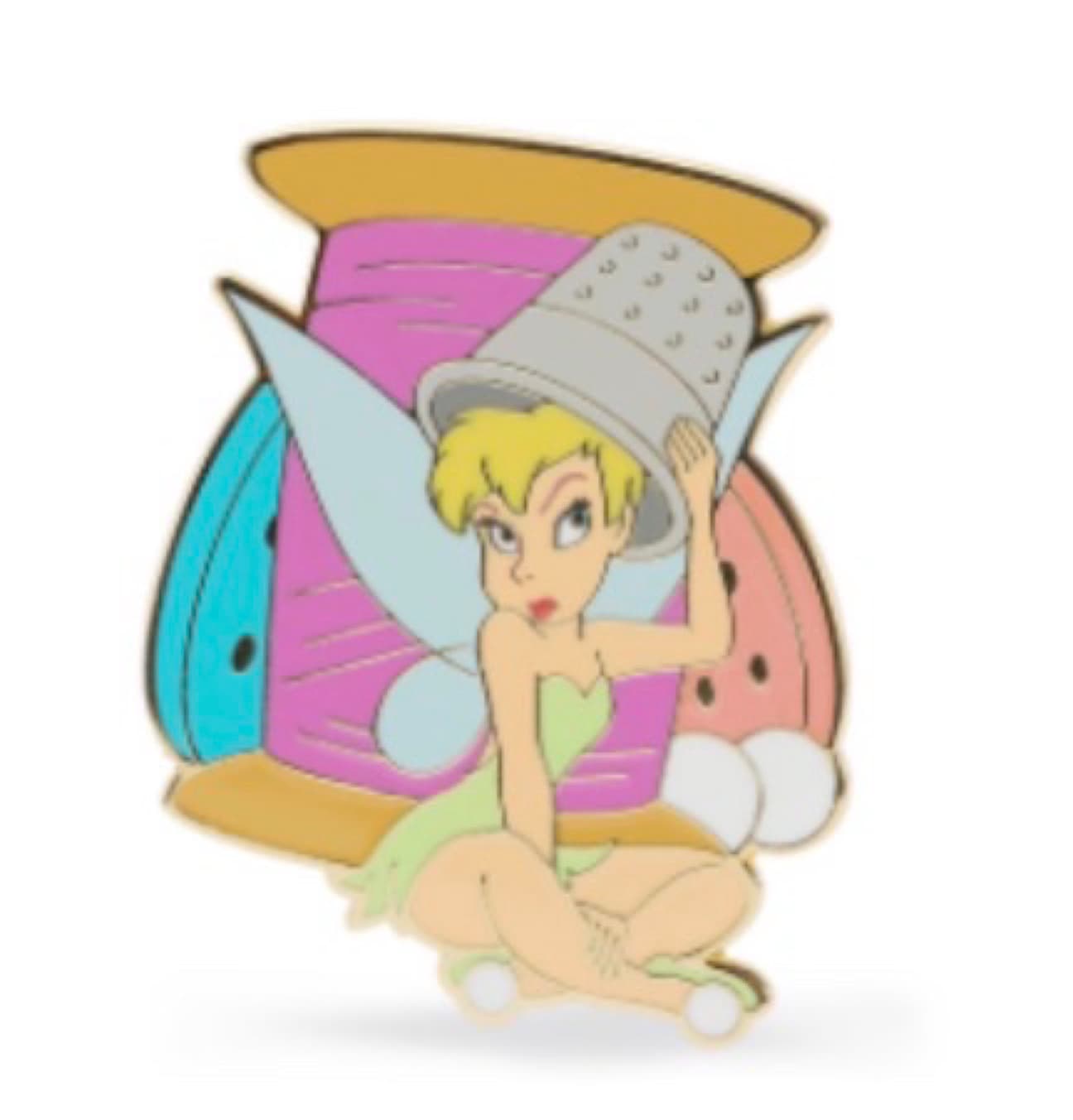 Tinker Bell Thimble Pin front