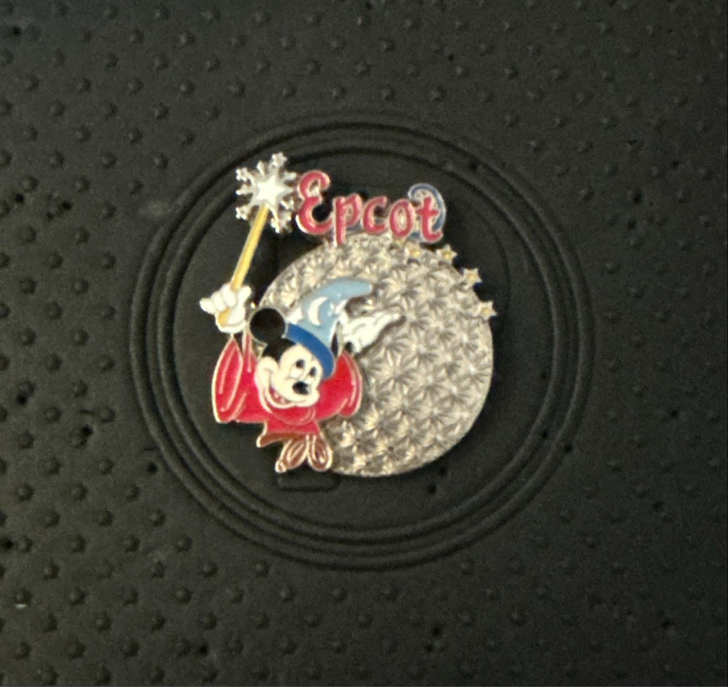 EPCOT with Sorcerer Mickey front