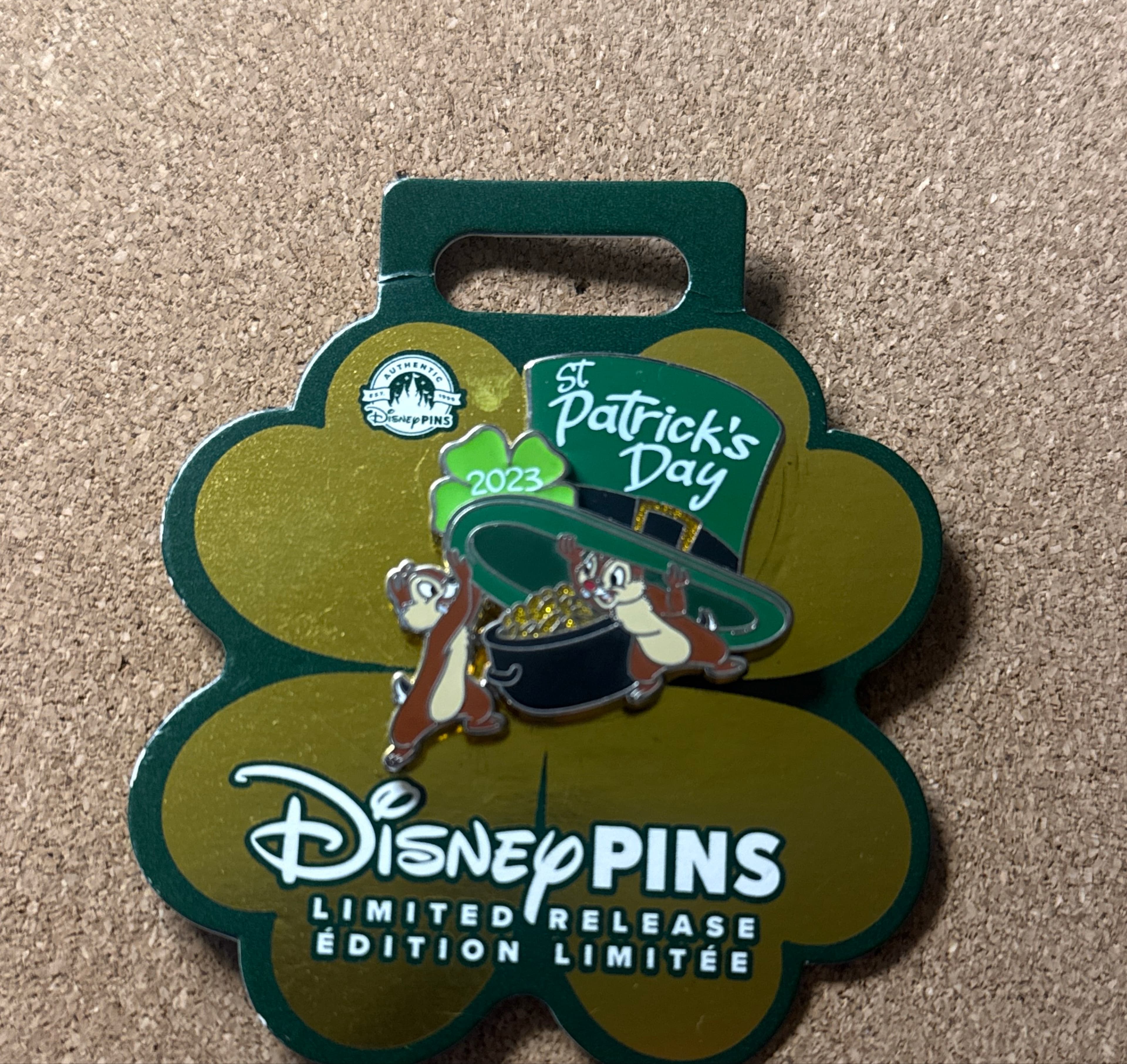 Chip 'n Dale St. Patrick's Day 2023 front