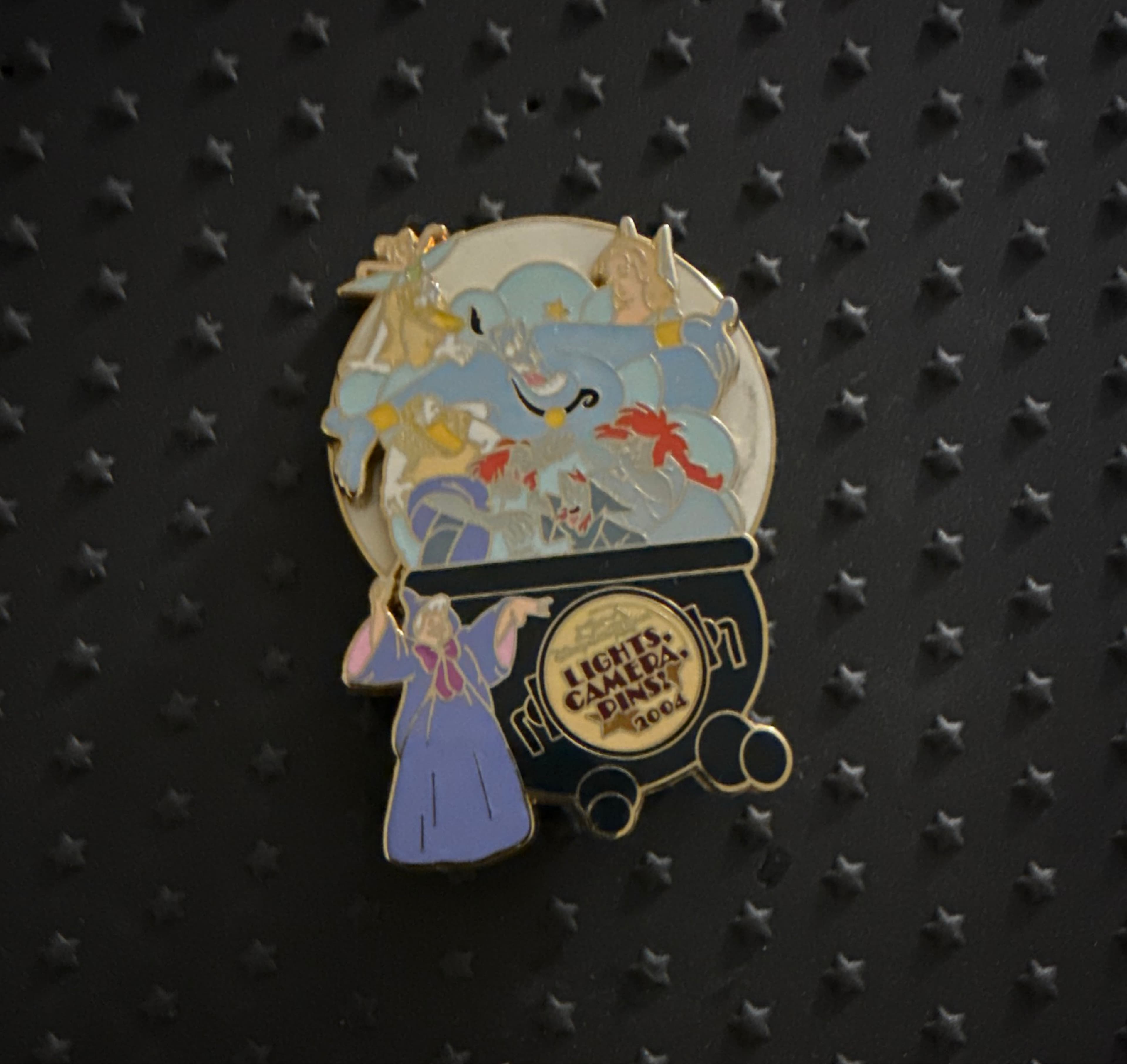 Yen Sid Conjuring Characters - Lights, Camera, Pins! 2004 front