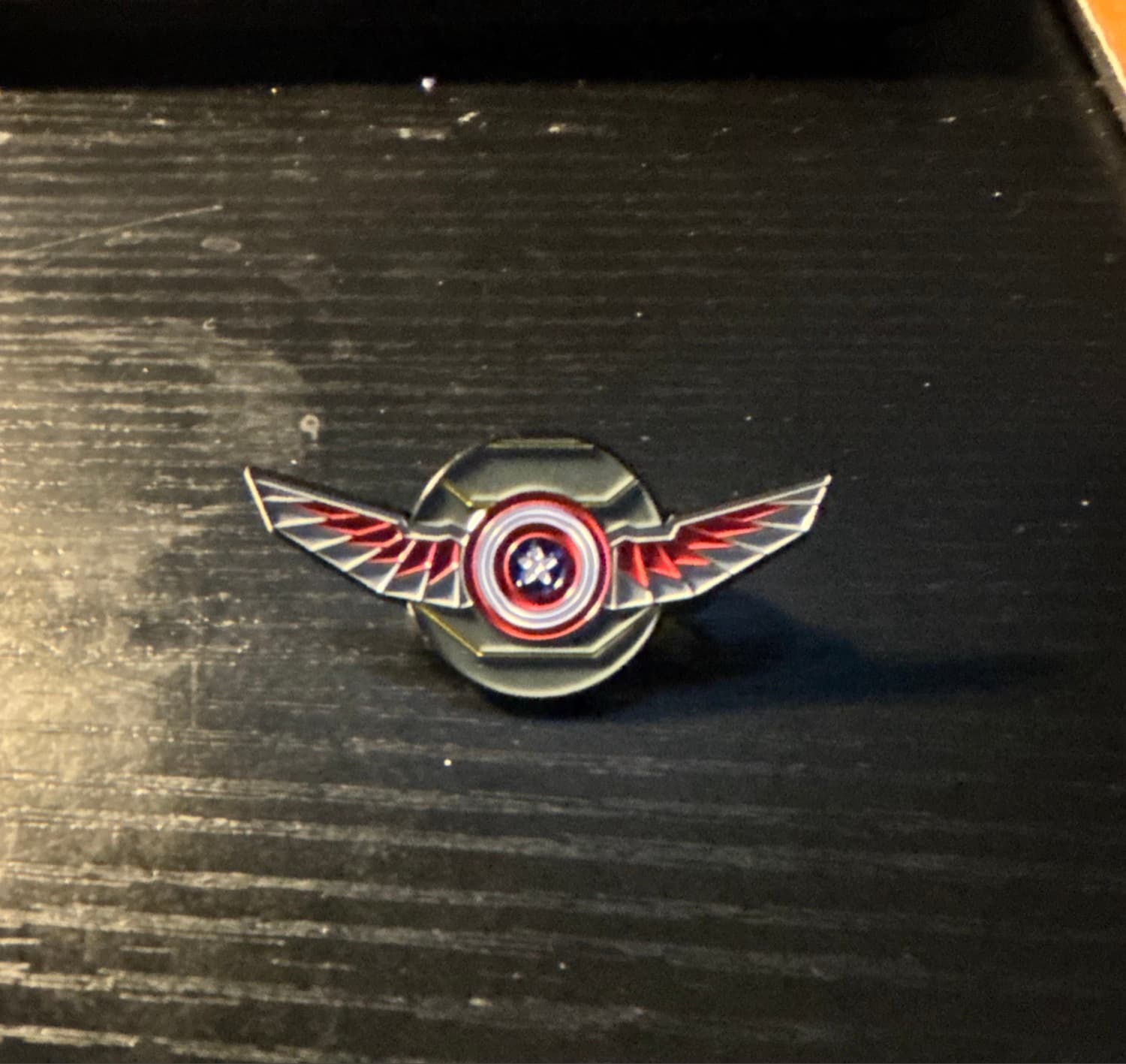 Sam Wilson Captain America Pin - The Falcon and The Winter Soldier front
