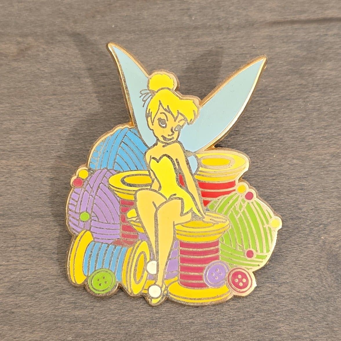 Tinker Bell on Spool of Thread front