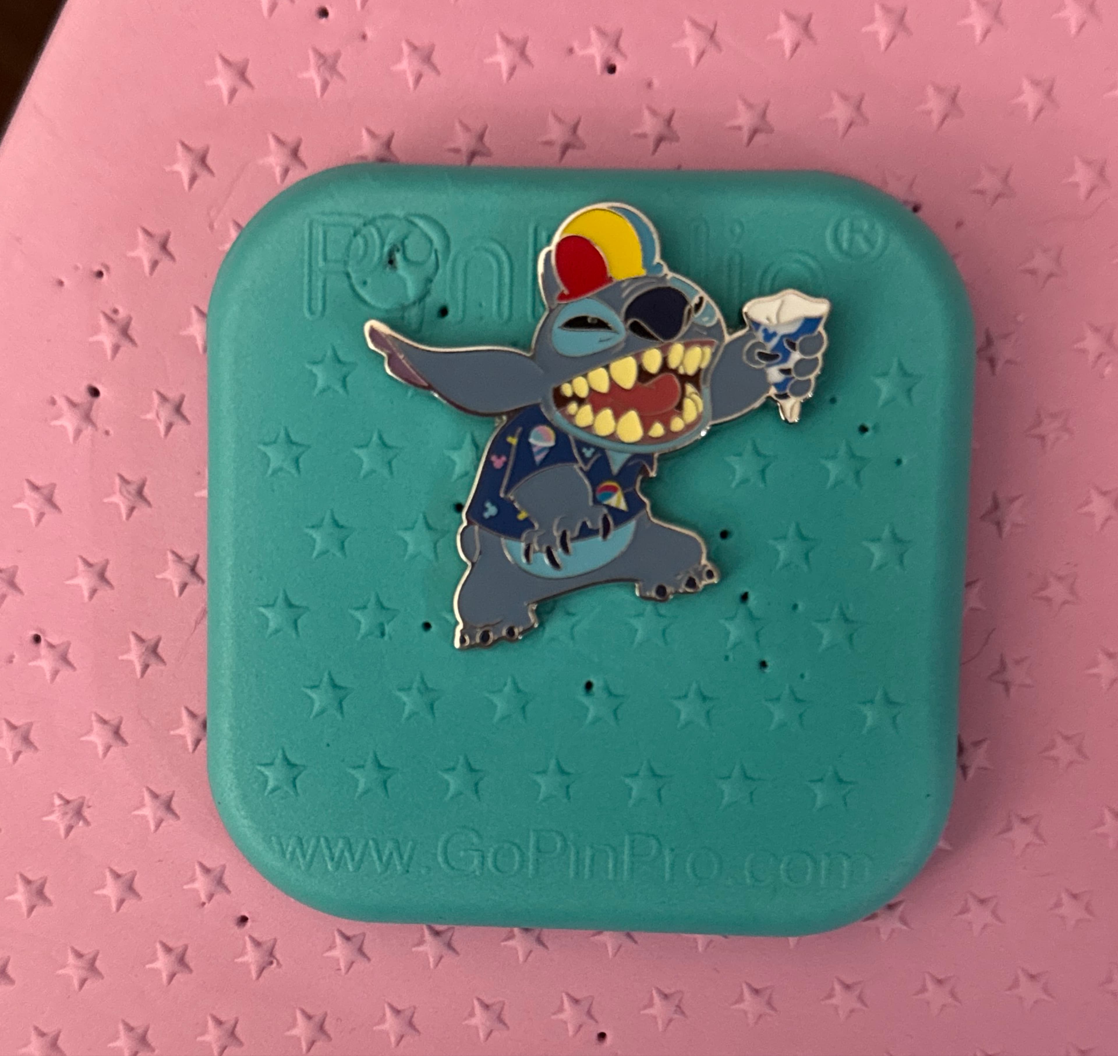 Stitch Attacks Snacks Shaved Ice front