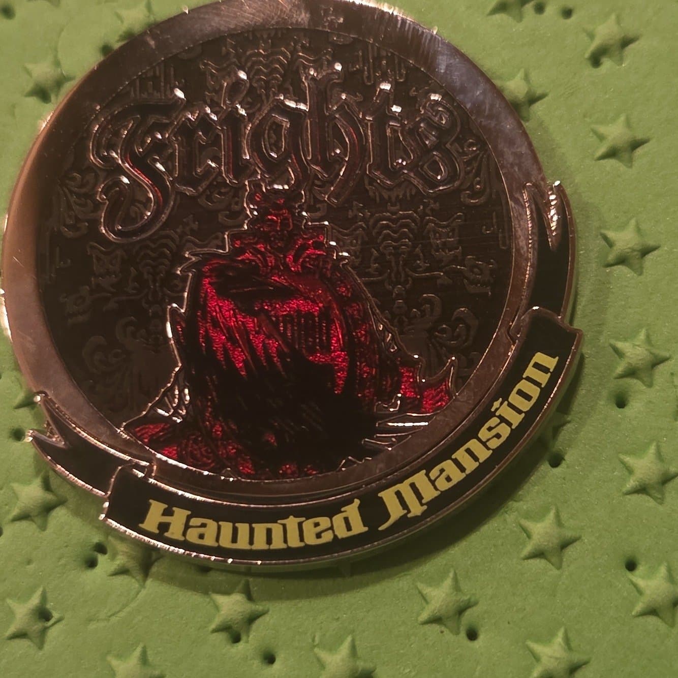 Haunted Mansion 50th Anniversary Mystery Pin - Frights Headstone front