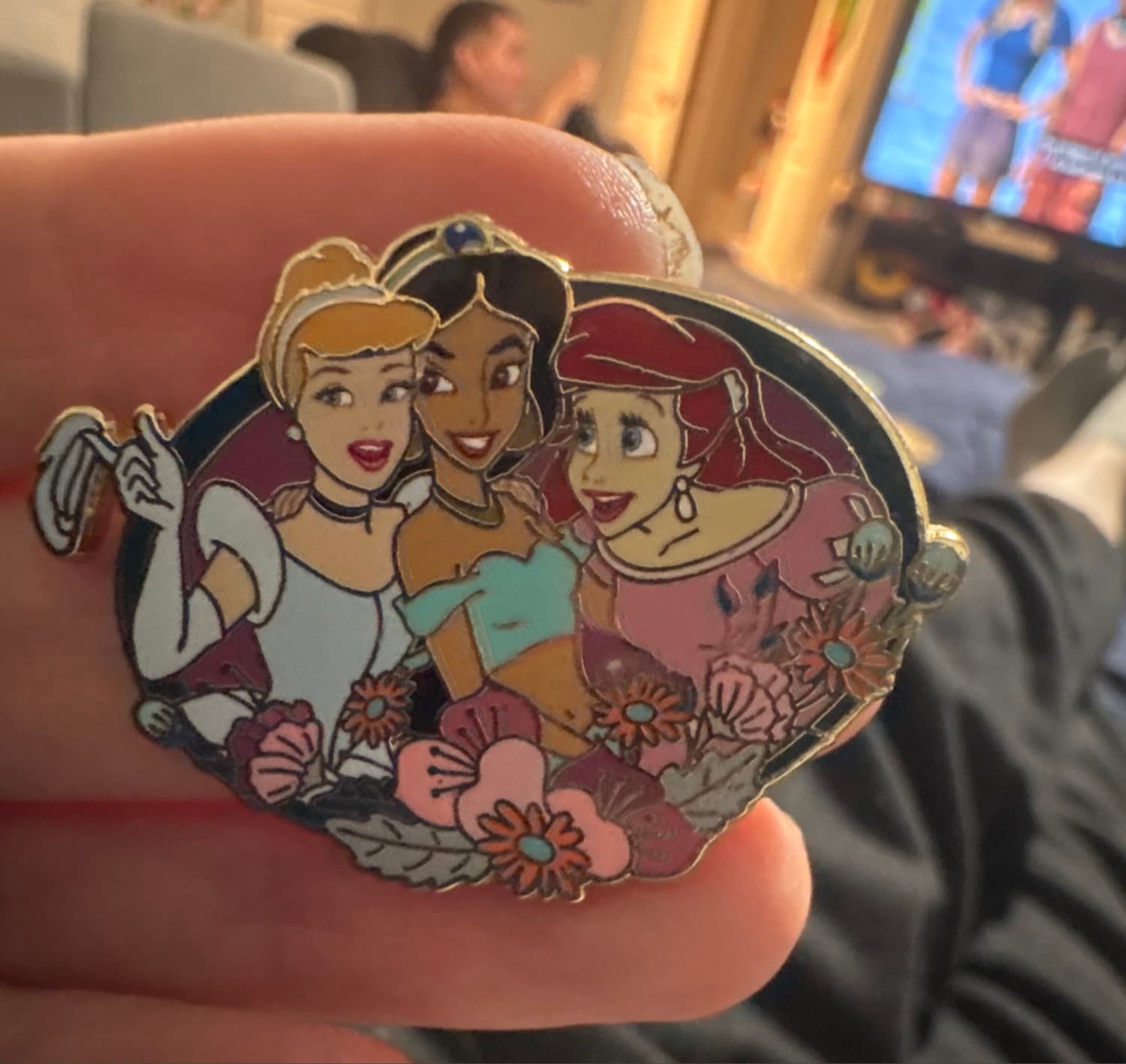 Cinderella, Jasmine, & Ariel front
