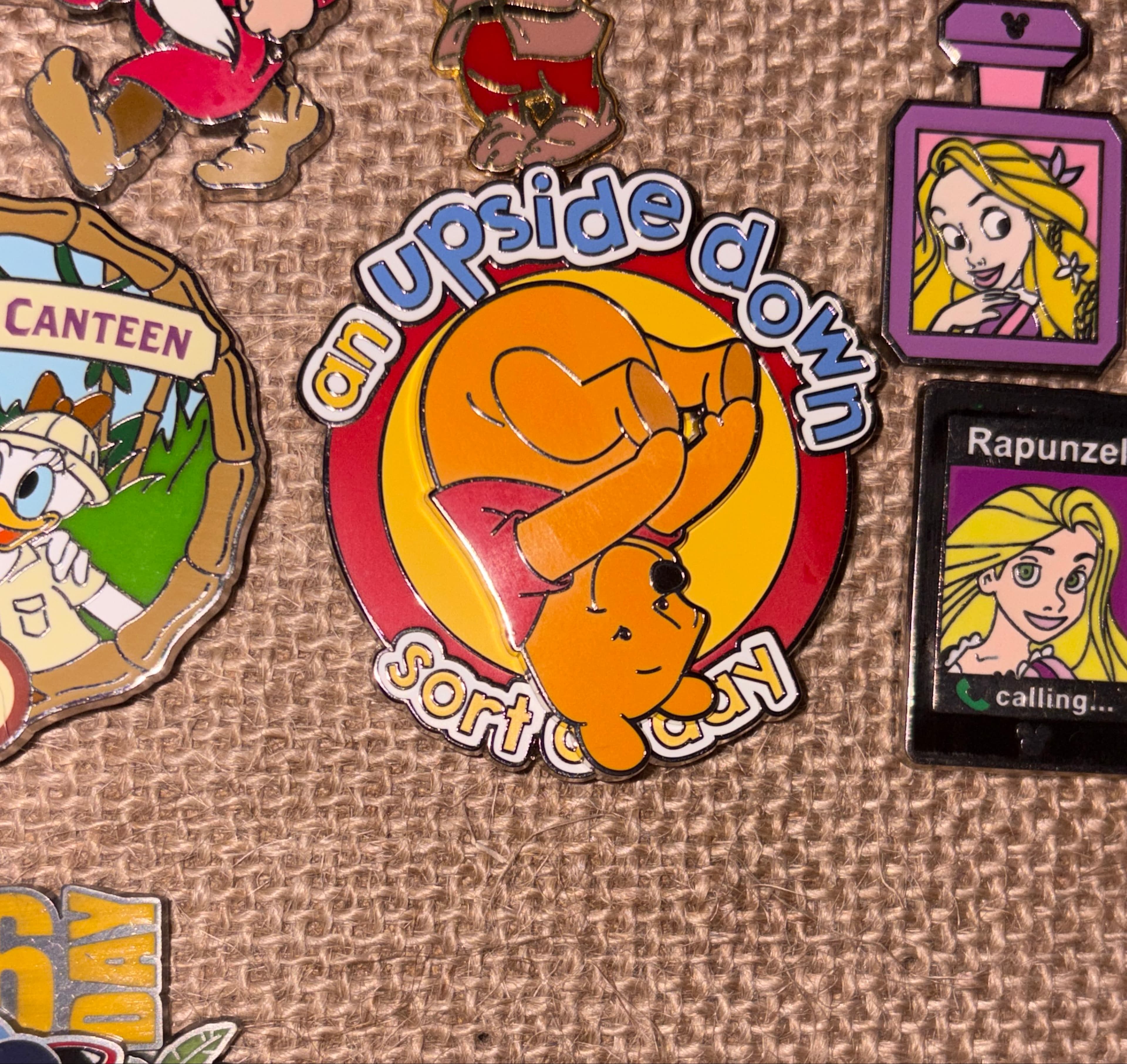 Winnie the Pooh - An Upside Down Sort of Day Spinner front