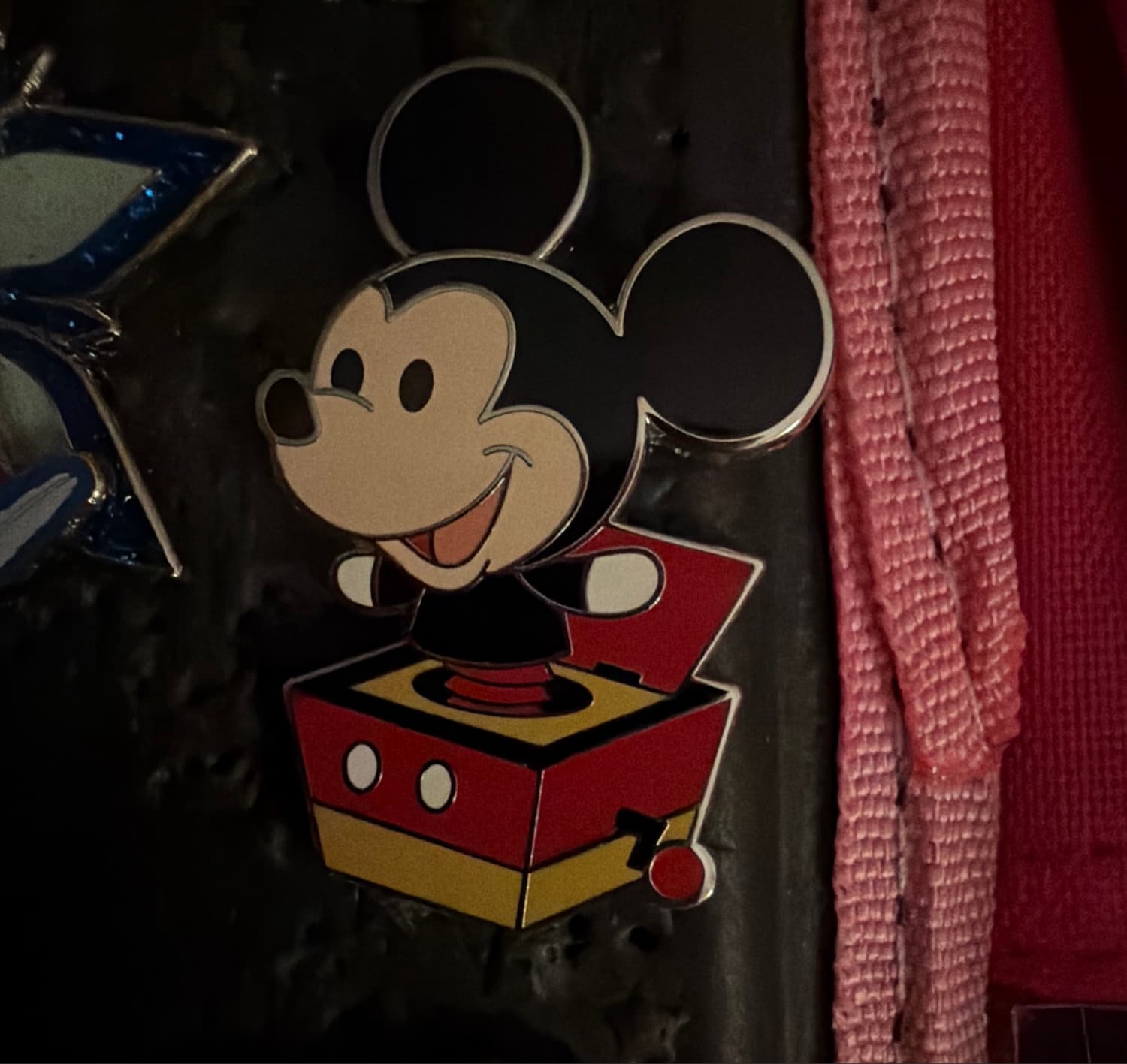 Mickey Mouse Jack-in-the-Box - Disney Toys in a Box Mystery Pin Set front