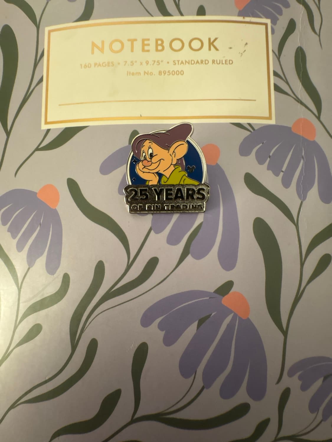 WDW - Dopey - 25 Years of Pin Trading - Hidden Disney 2025 - Snow White and the Seven Dwarfs front