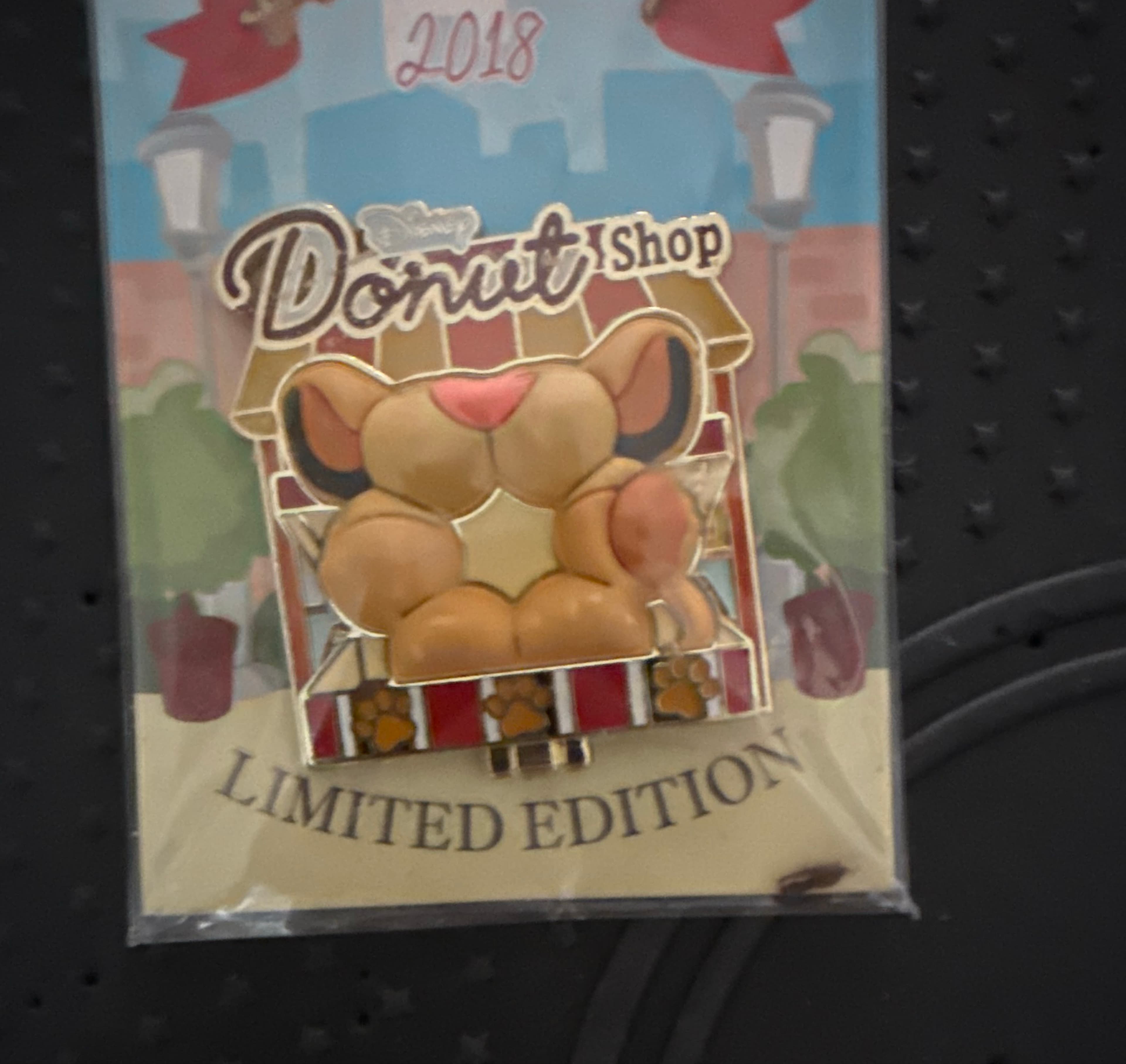 Disney Donut Shop - Pin of the Month - Simba front