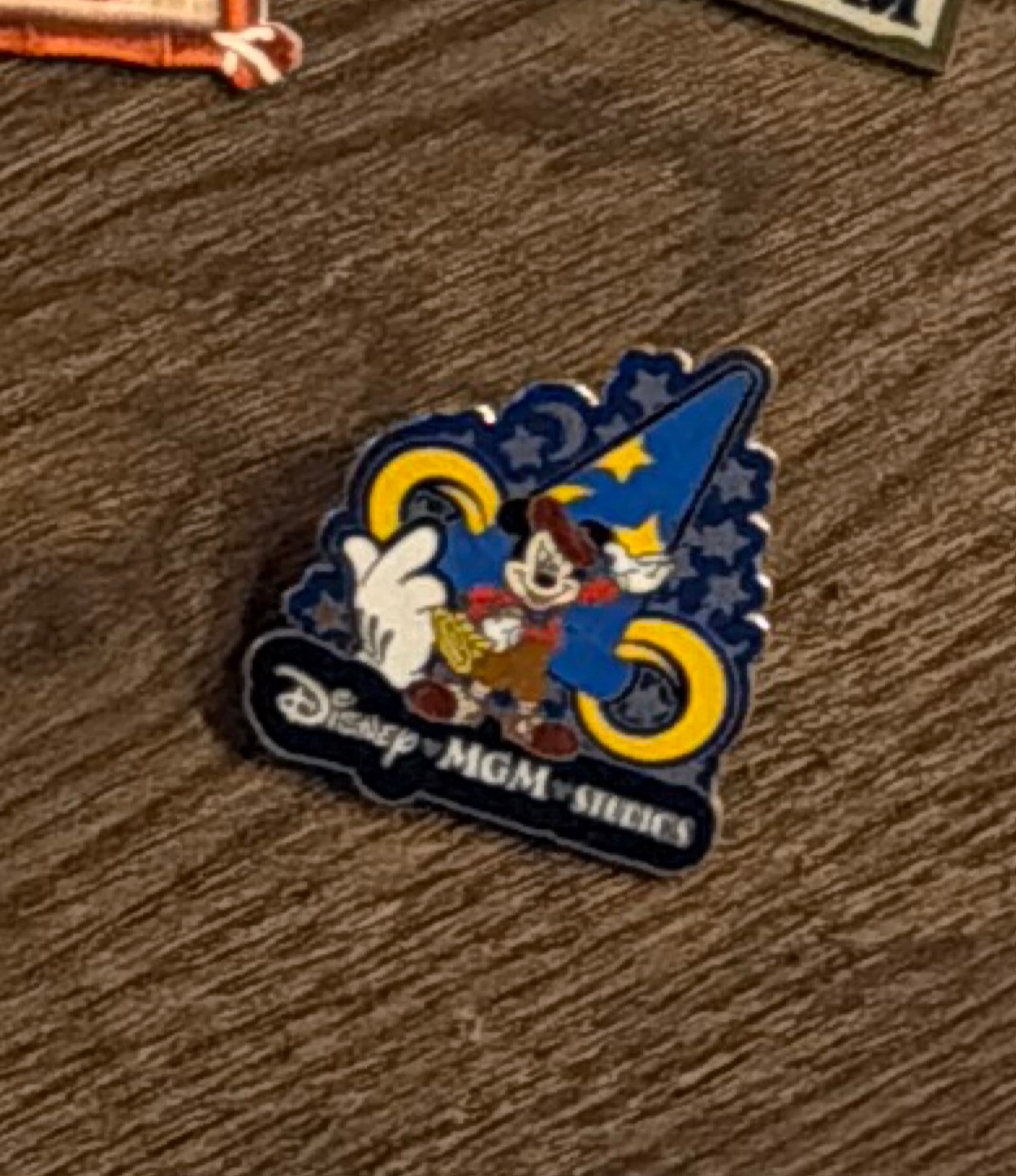 Sorcerer Mickey Mouse - Disney-MGM Studios Logo front