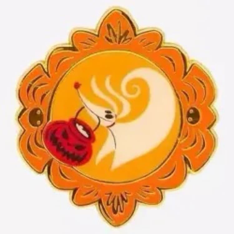 Zero Holding a Jack-o-Lantern Candy Bucket - The Nightmare Before Christmas Fall Mystery Set front