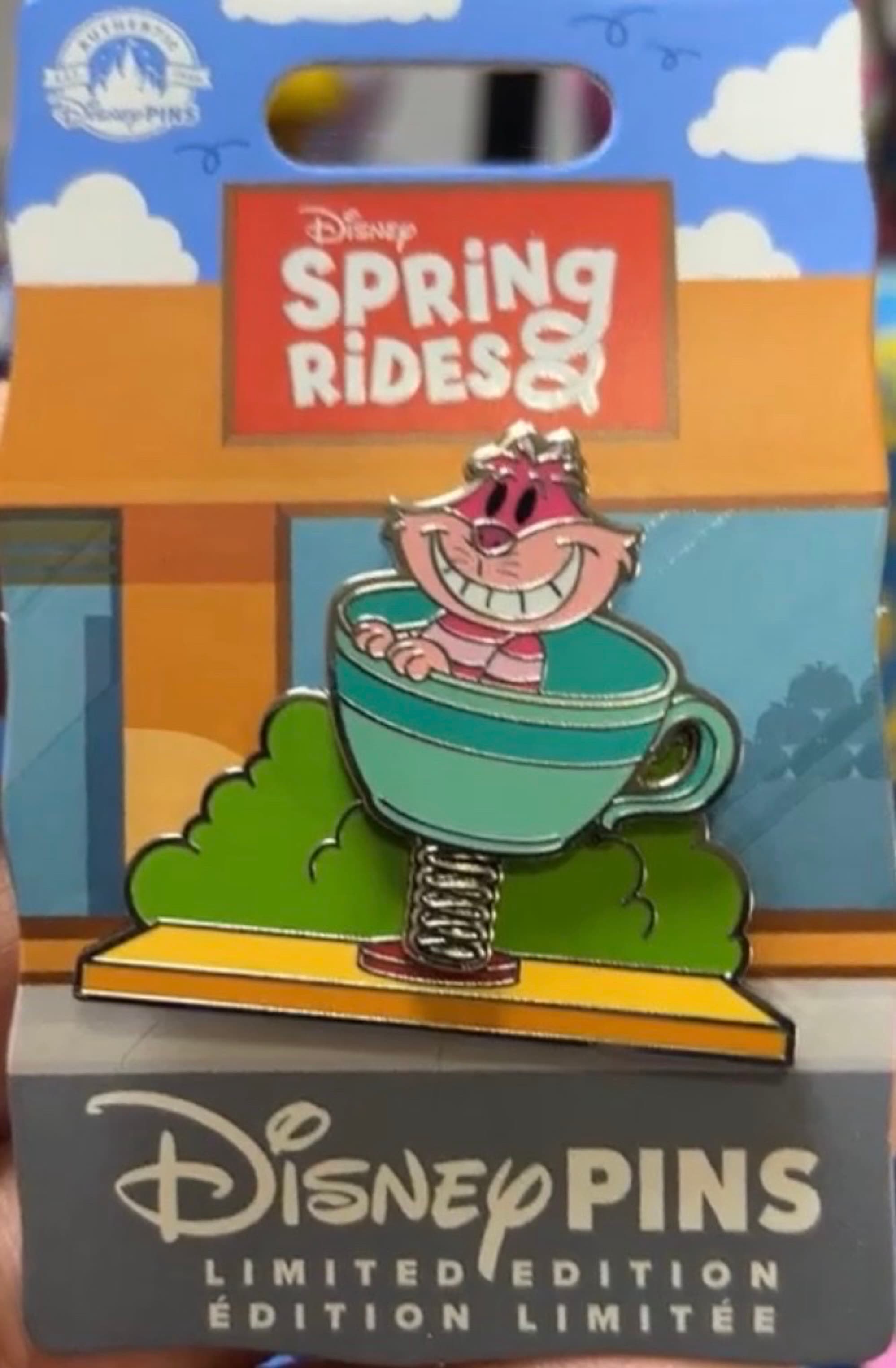 Cheshire Cat Spring Rides front