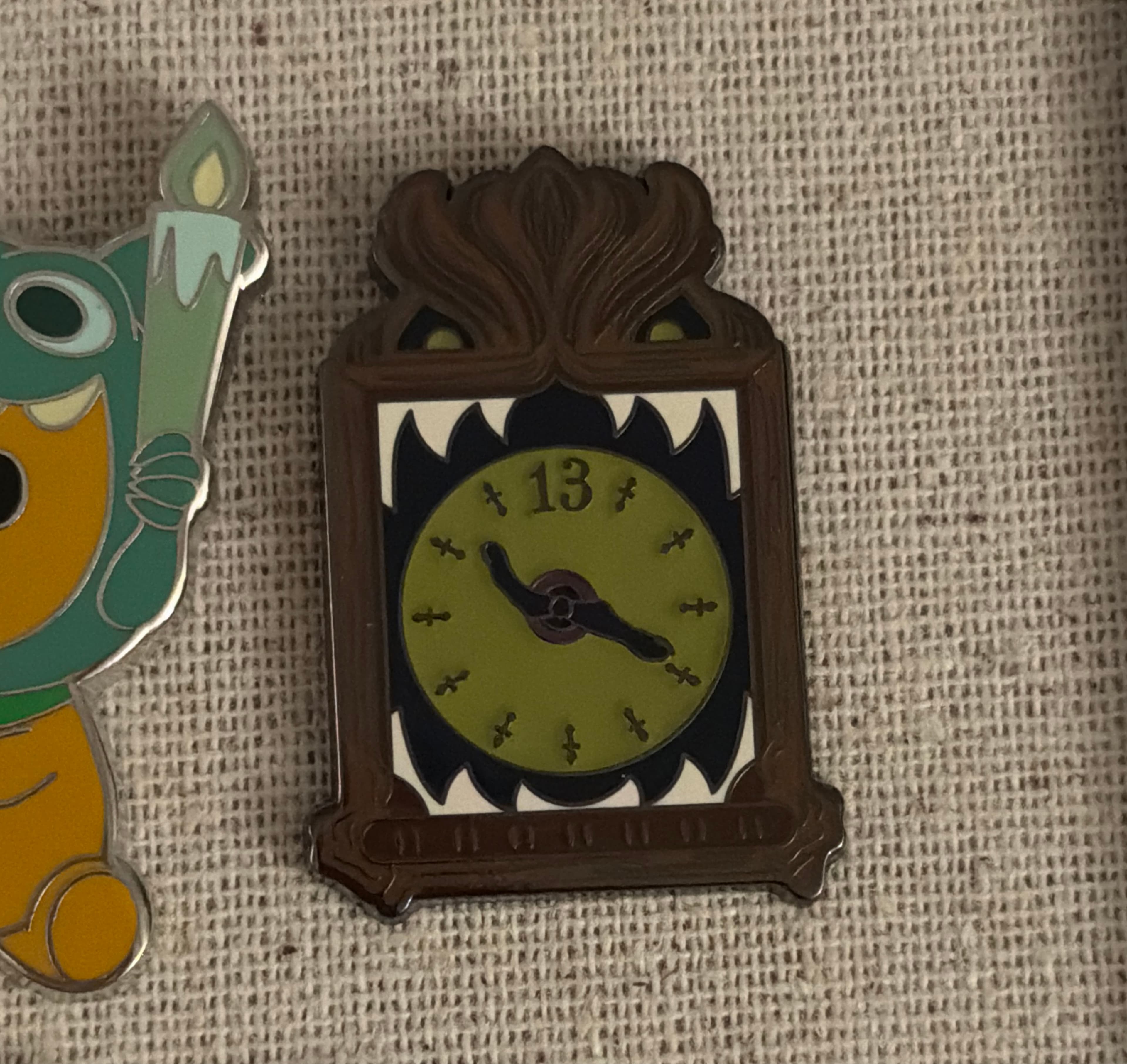 Haunted Mansion Clock front