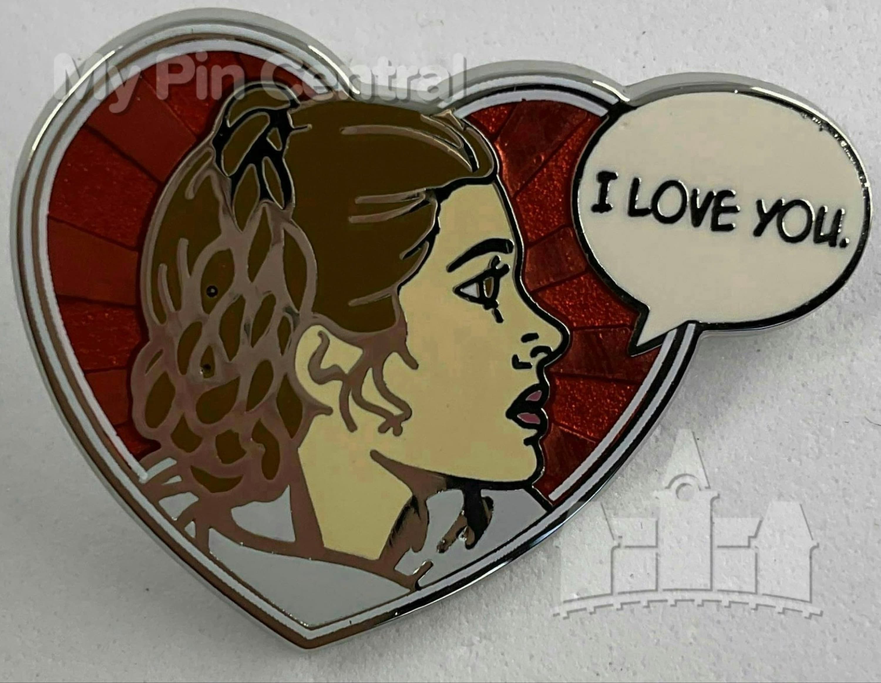 Princess Leia - I Love You (from I Love You, I Know 2 Pin Set) front