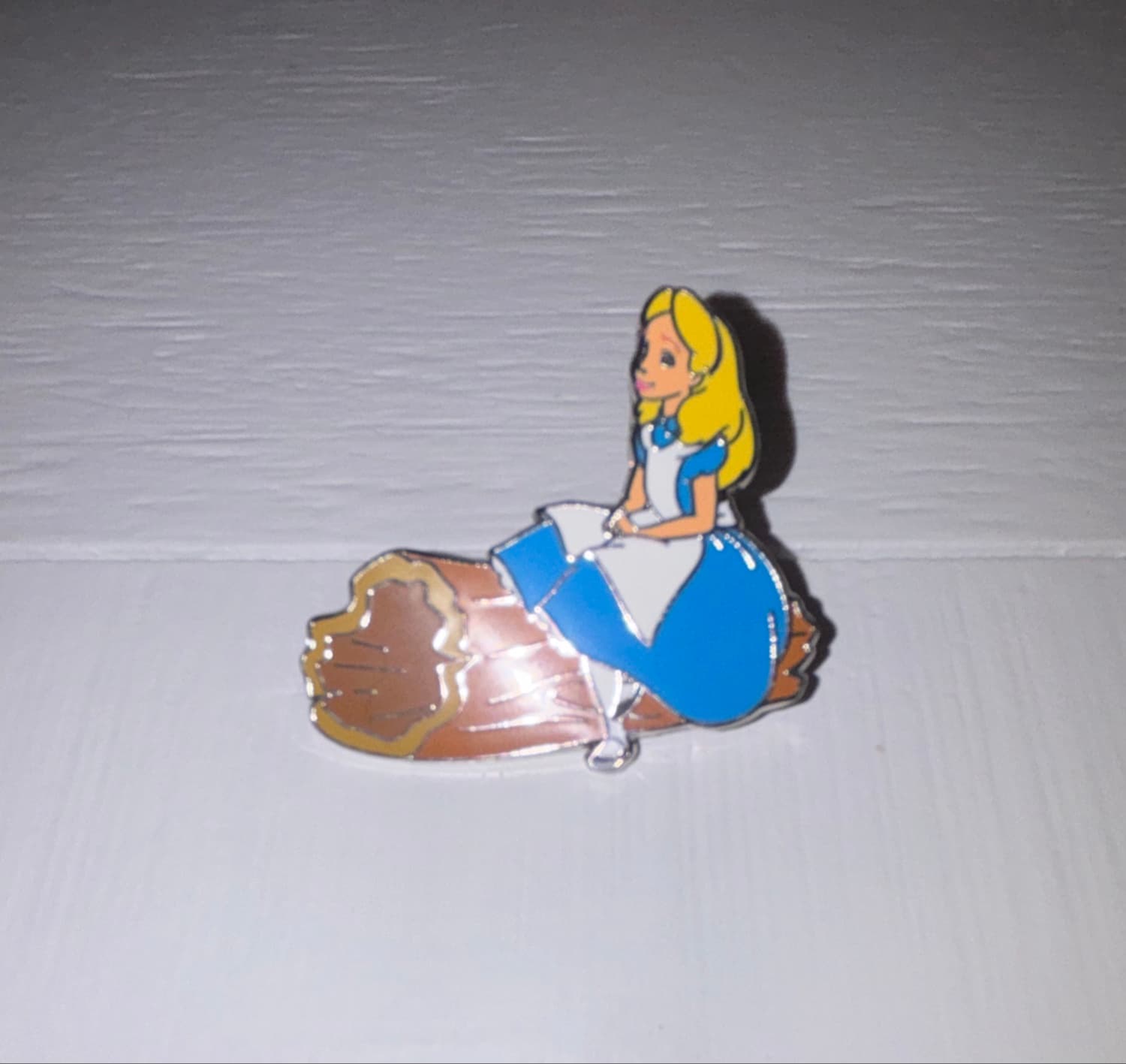 Alice Sitting on a Log Only front