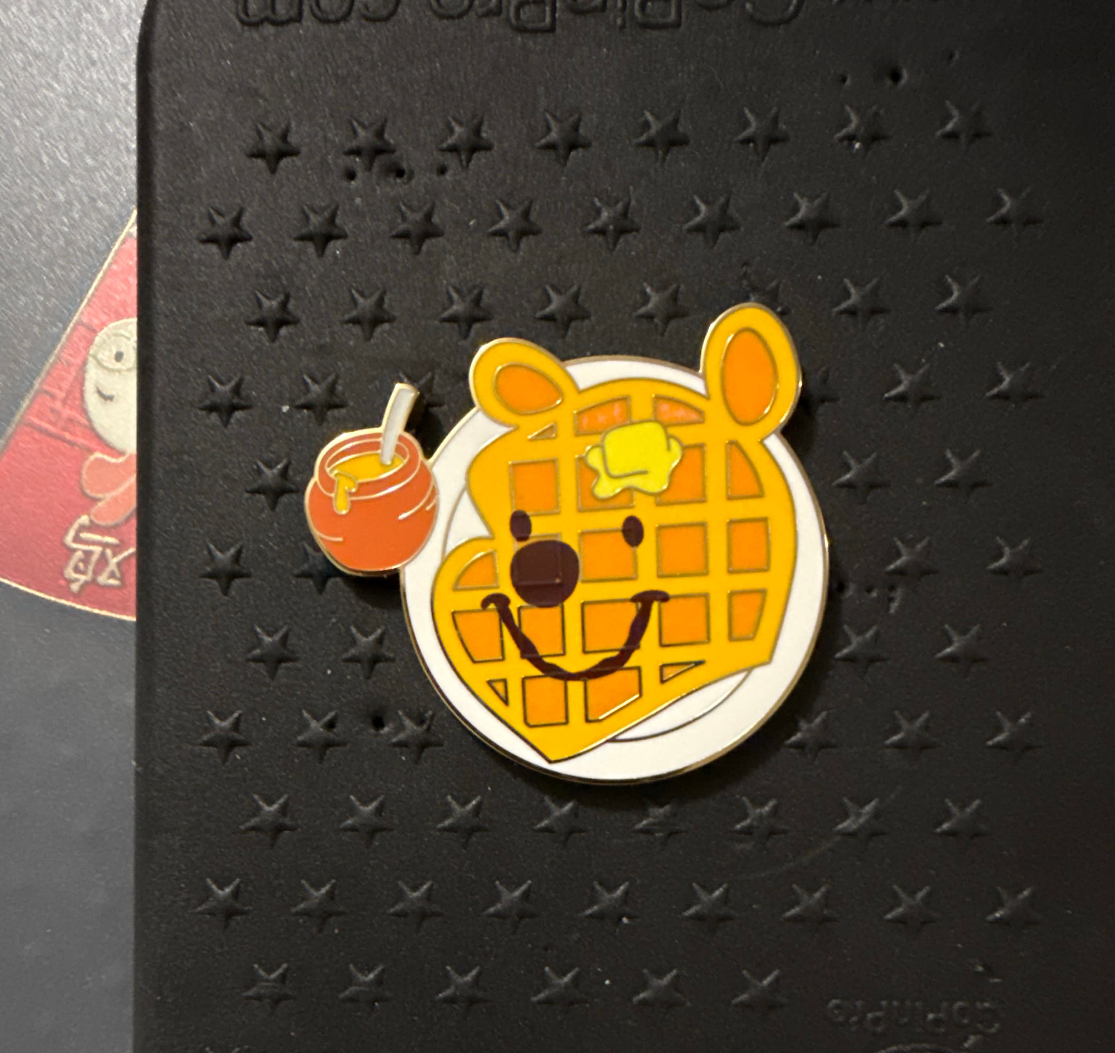 Winnie the Pooh Waffle with Hunny Pot front