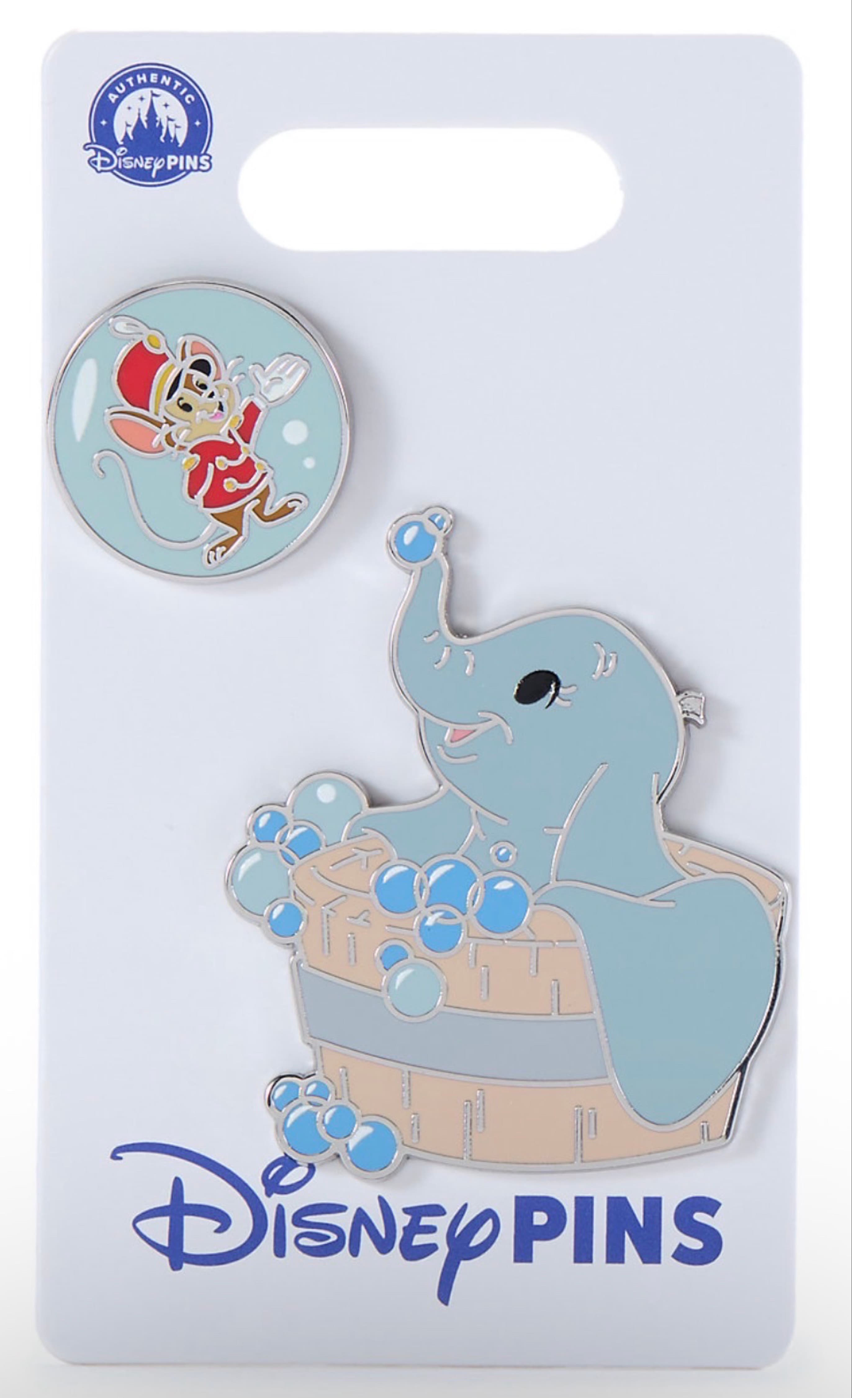 Dumbo and Timothy Mouse Pin Set front