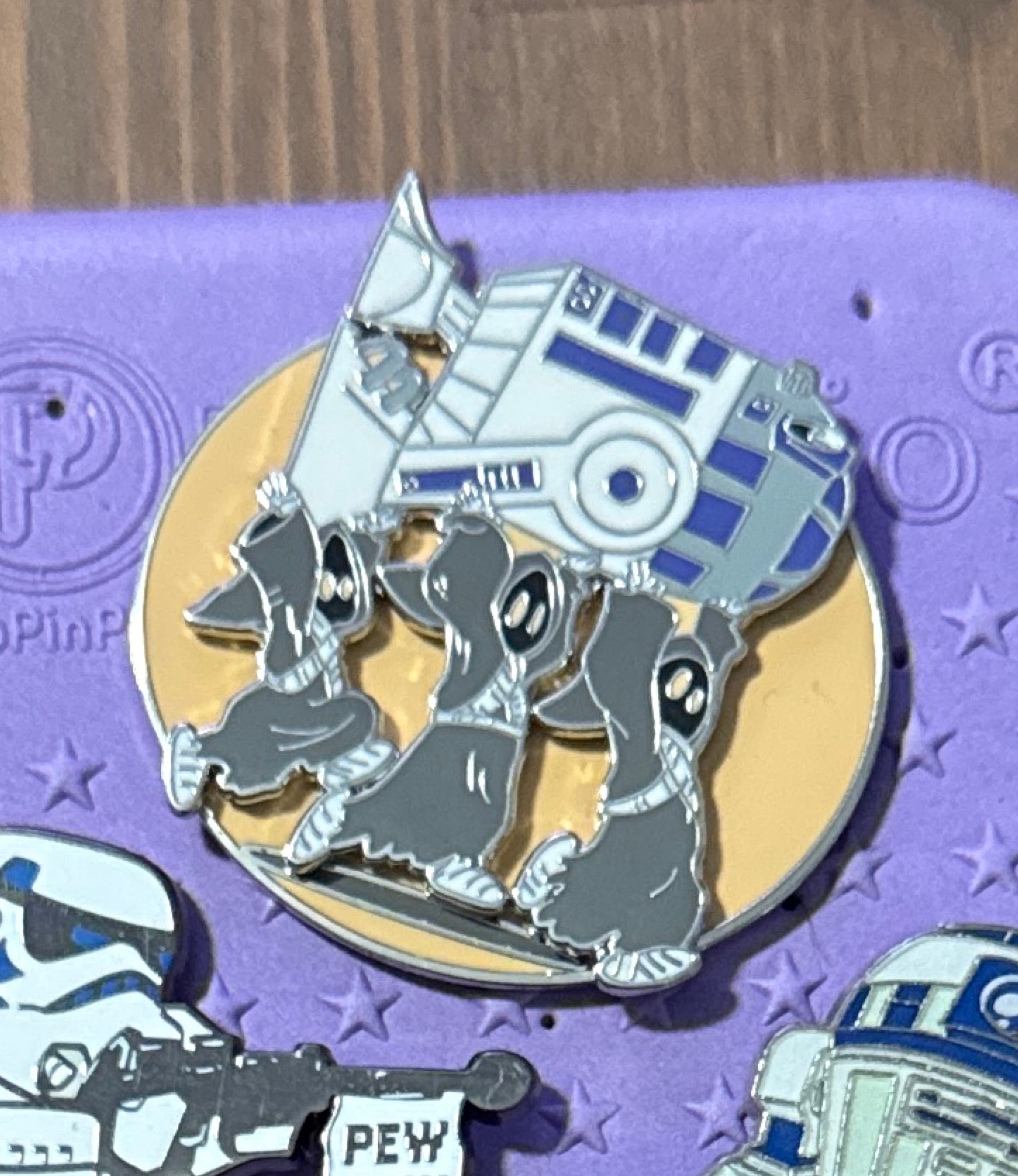 Jawas and R2-D2 - Star Wars Stylized Scenes front