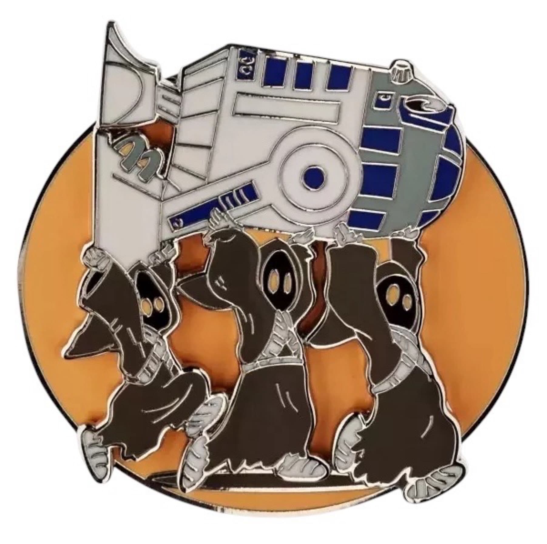 Jawas Carrying R2-D2 front