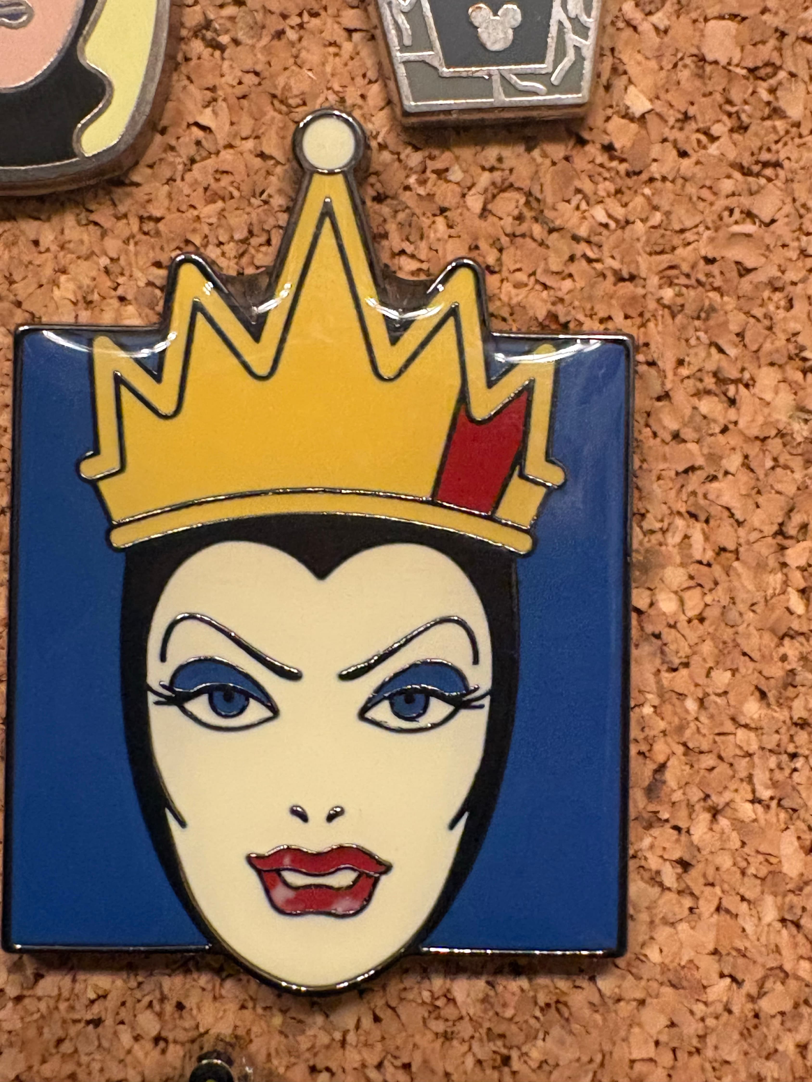 GoPinPro Evil Queen Villains Mystery Park Trader Snow White 2025 Disney Pin front