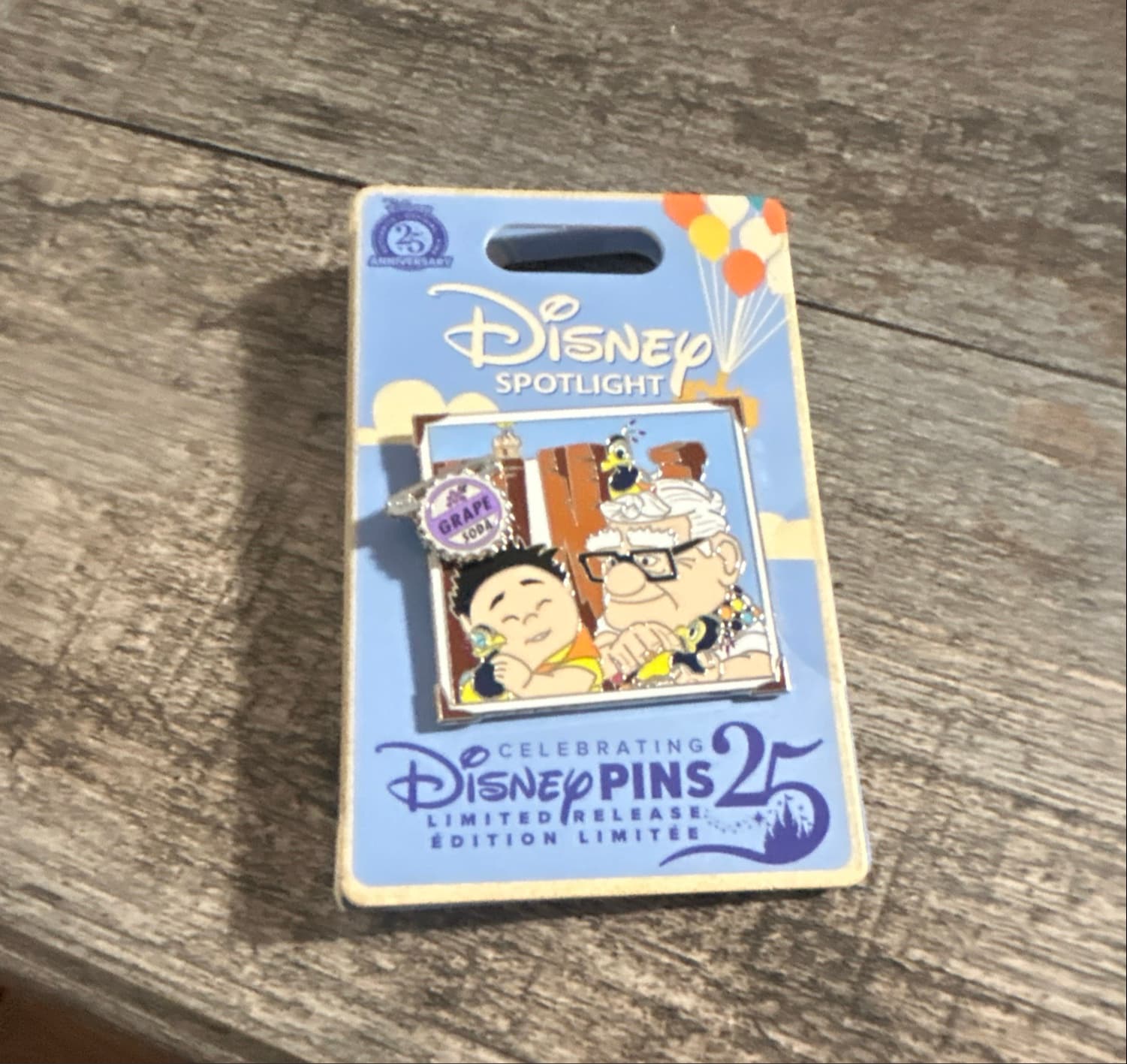 Disney Artist Spotlight Up Pin by Adriana Hurtado front