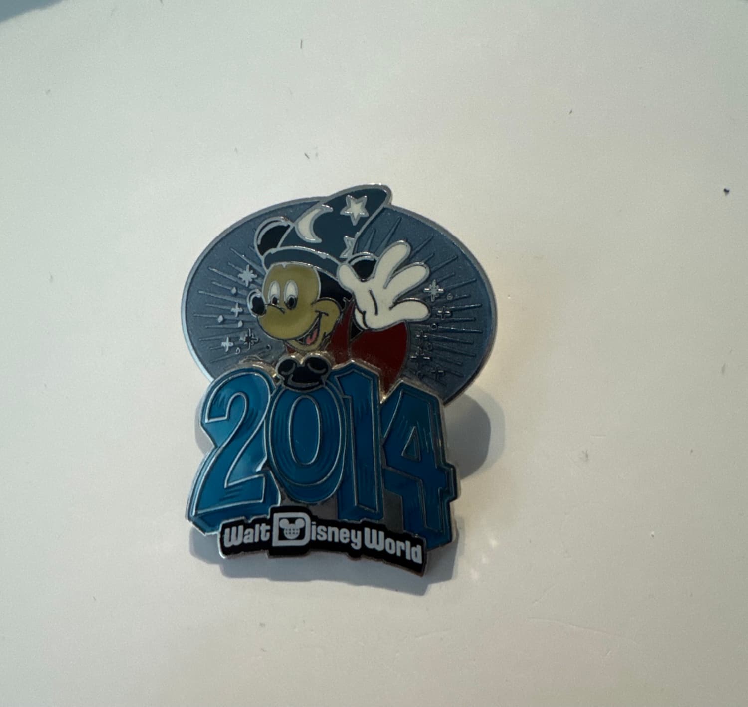 Sorcerer Mickey Mouse 2014 Dated Walt Disney World Pin front